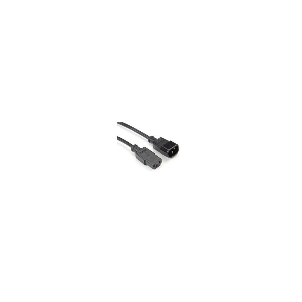  ZX9SY2885767 2 ft. Extension Power Cord, IEC C13 to IEC C14