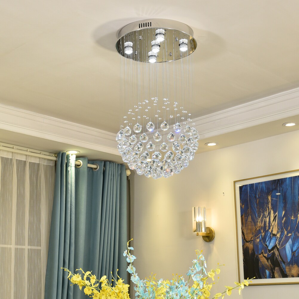 karyn 5 light crystal chandelier