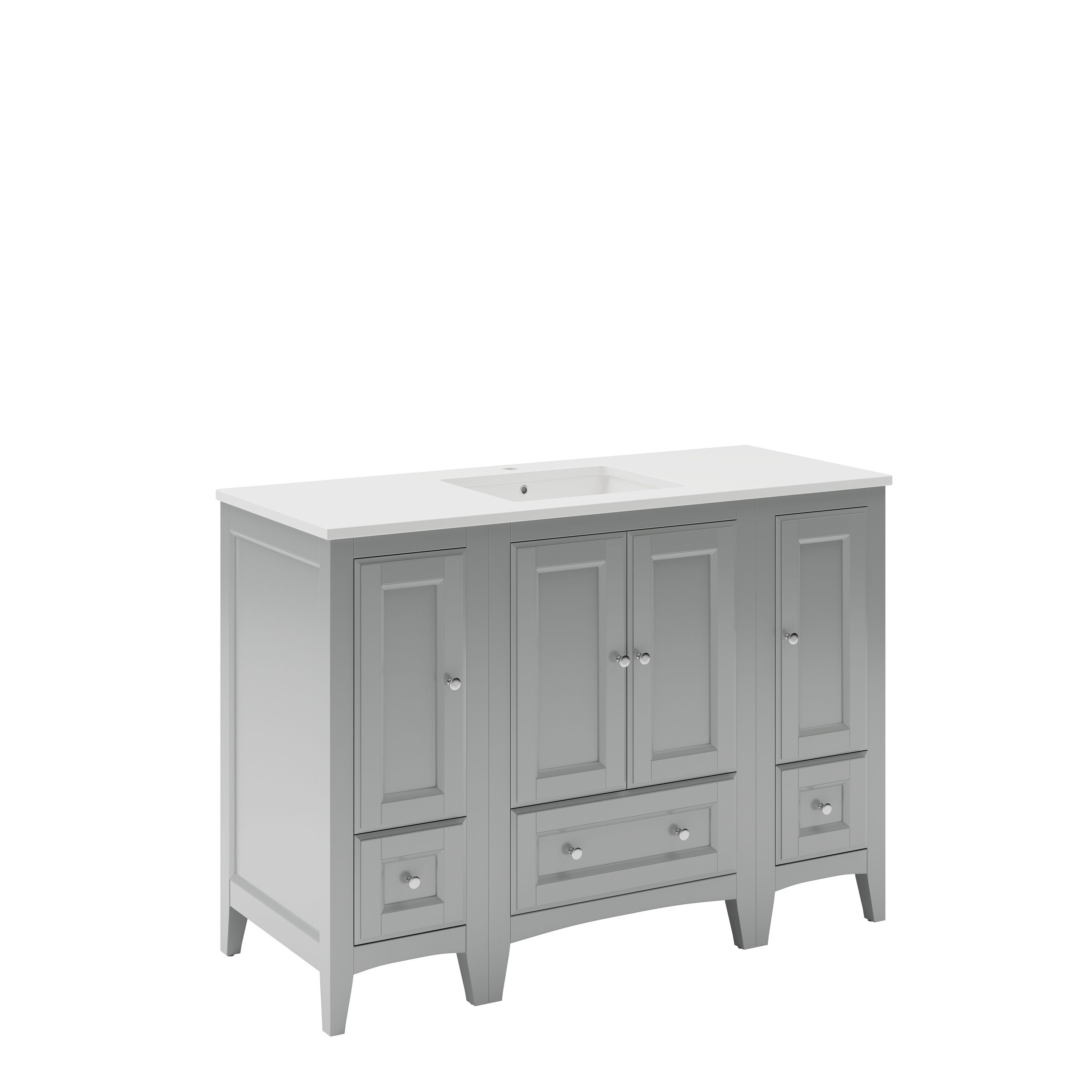 Fresca FCB20-122412GR-CWH-U Bath-Vanity-Combo - View #2
