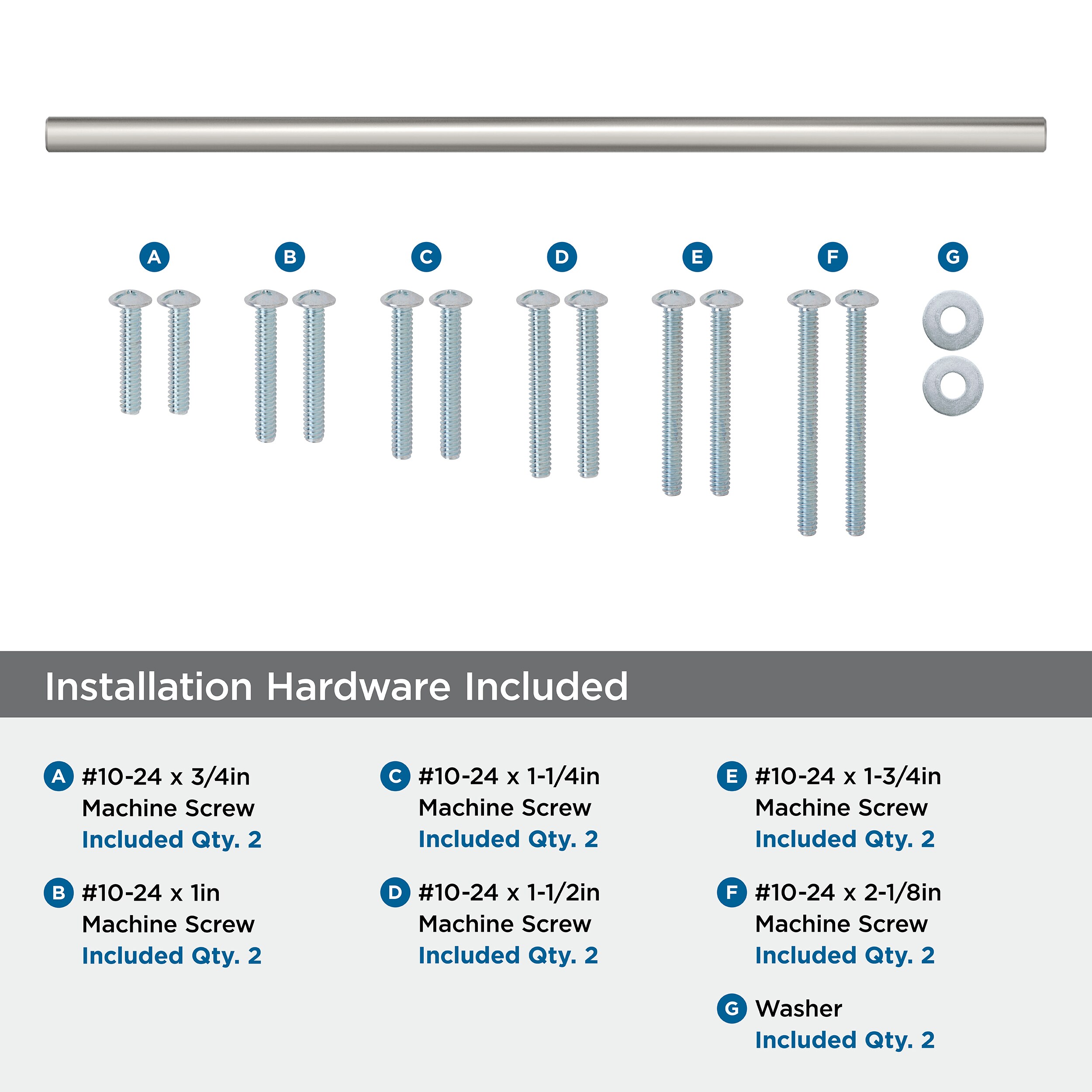 Amerock BP54025CSG9 Cabinet-Pulls - View #5