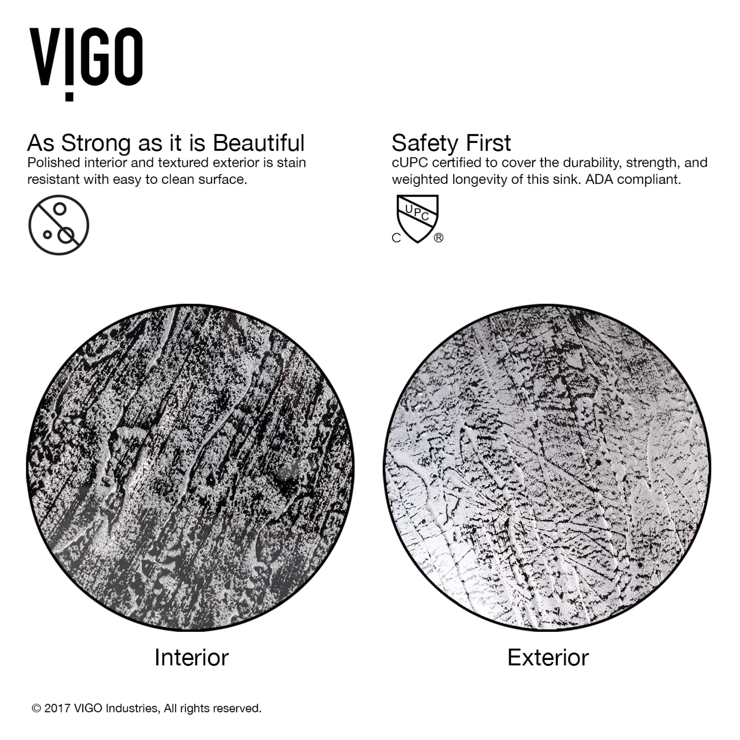 VIGO VGT1057 Bath-Sink - View #5
