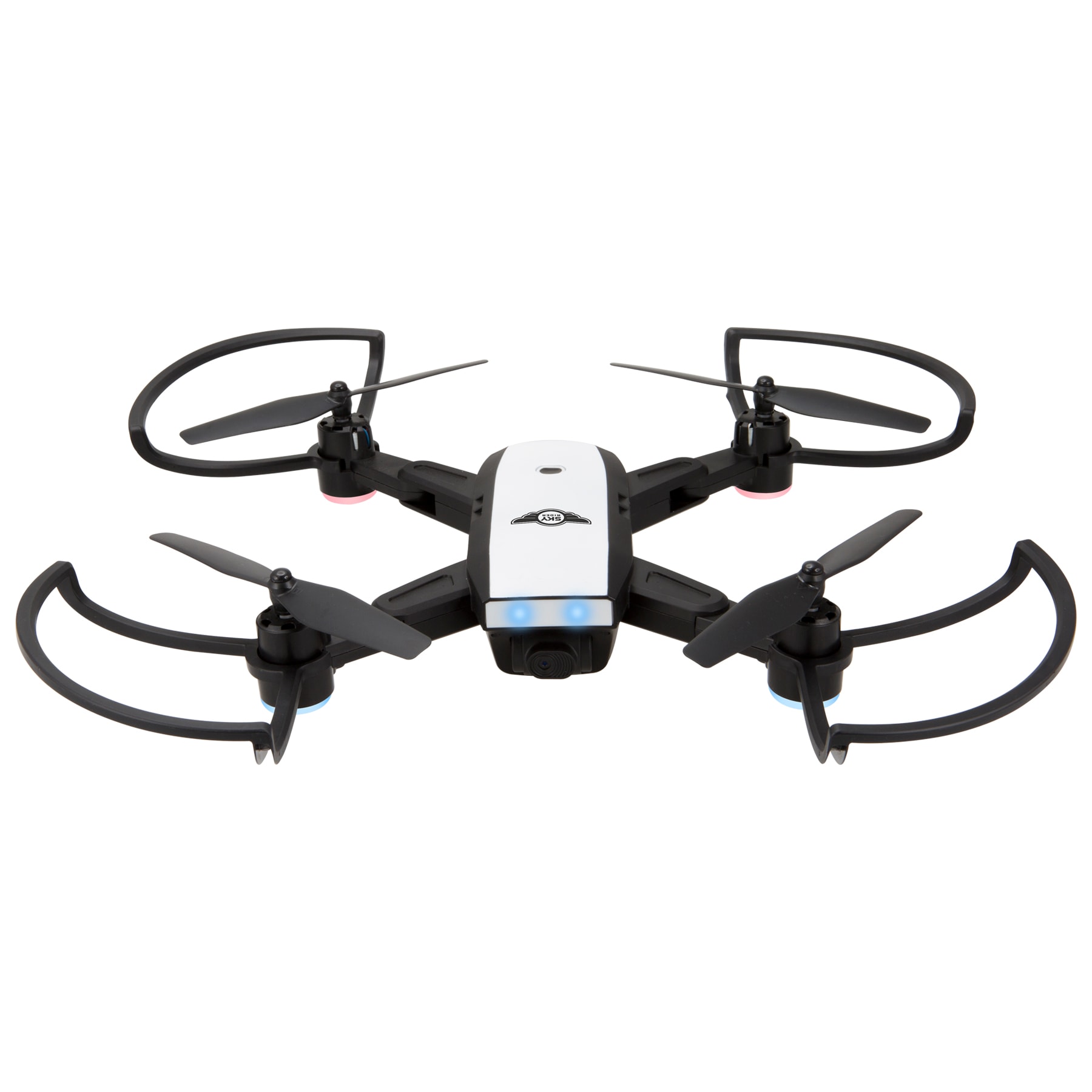 Raven 2 Foldable Drone with Wi-Fi Camera and GPS, Black | - Sky Rider DRWG530B