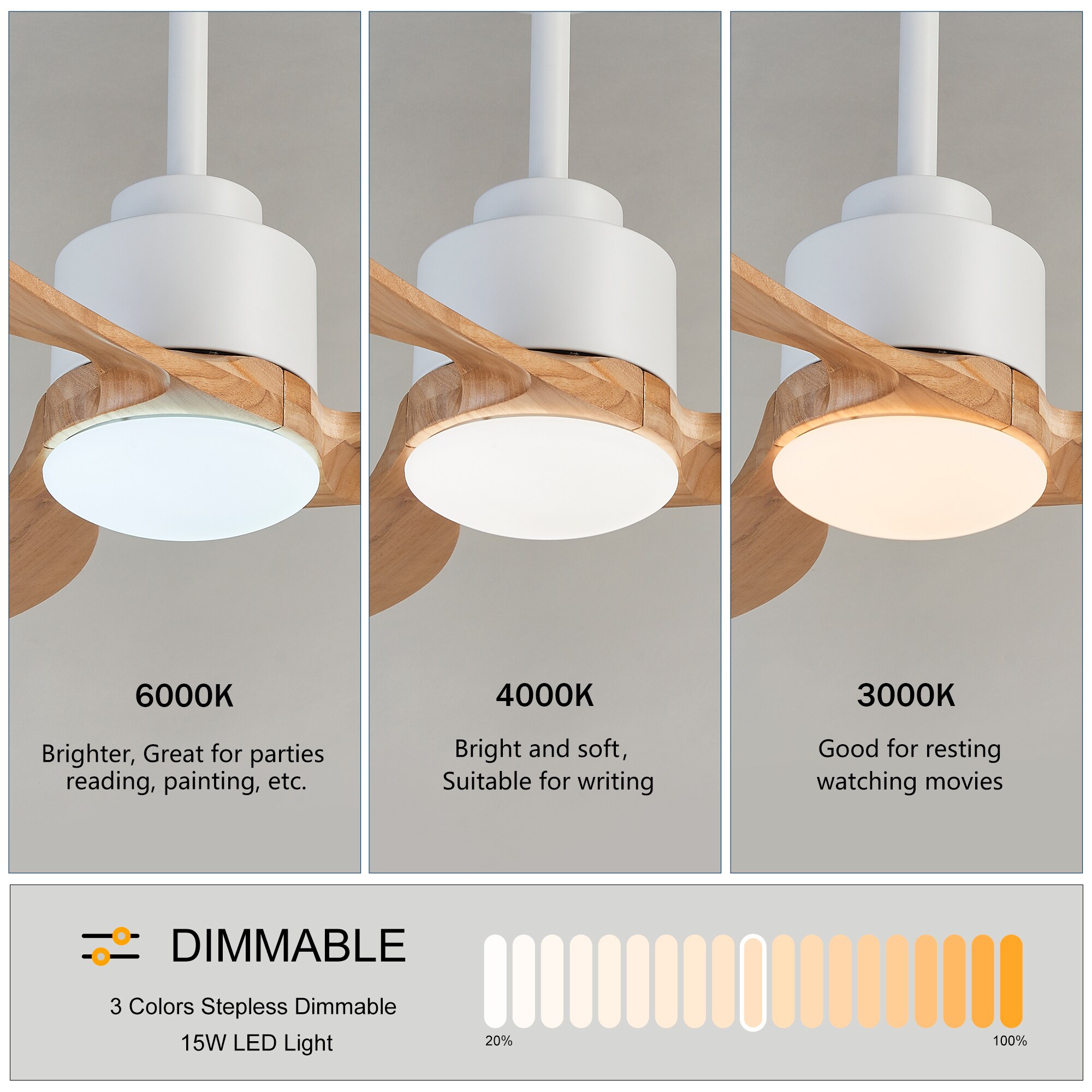 LTMATE LSHEM-5007-WH Ceiling-Fans - View #6