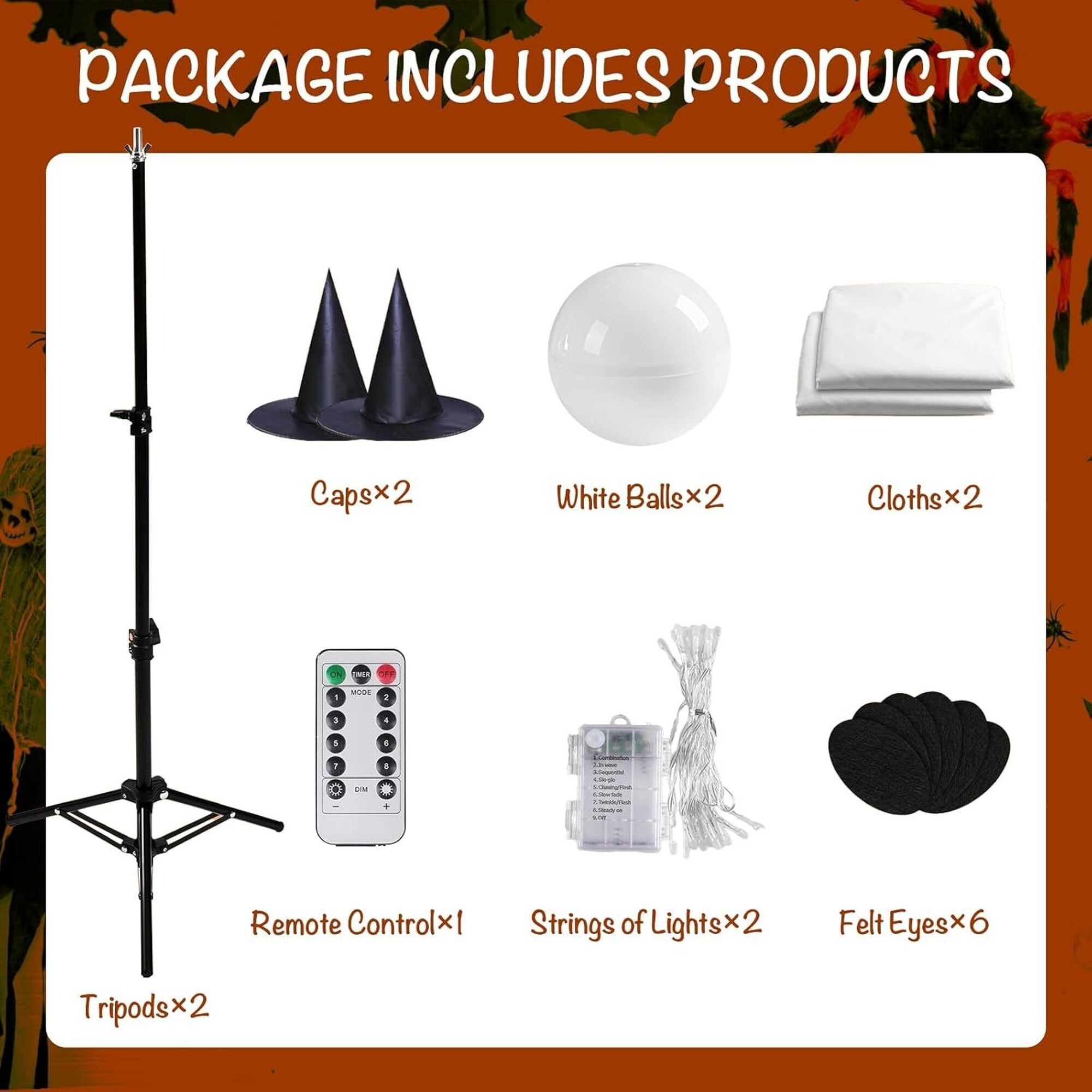 Wudkey L4-VX1Q6D Table-Halloween-Decor - View #7