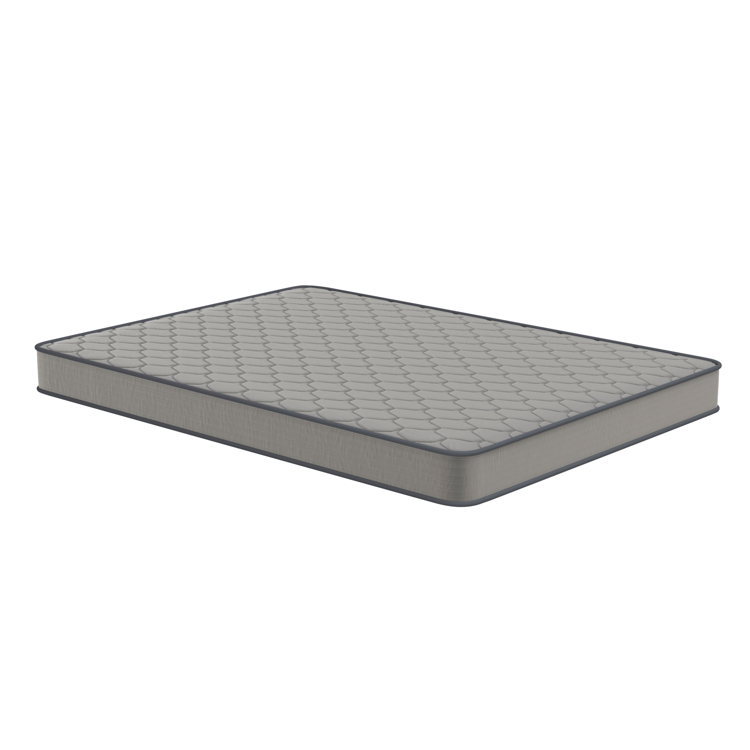ComfySleep Full 6" Gray Innerspring Foam Hybrid Mattress