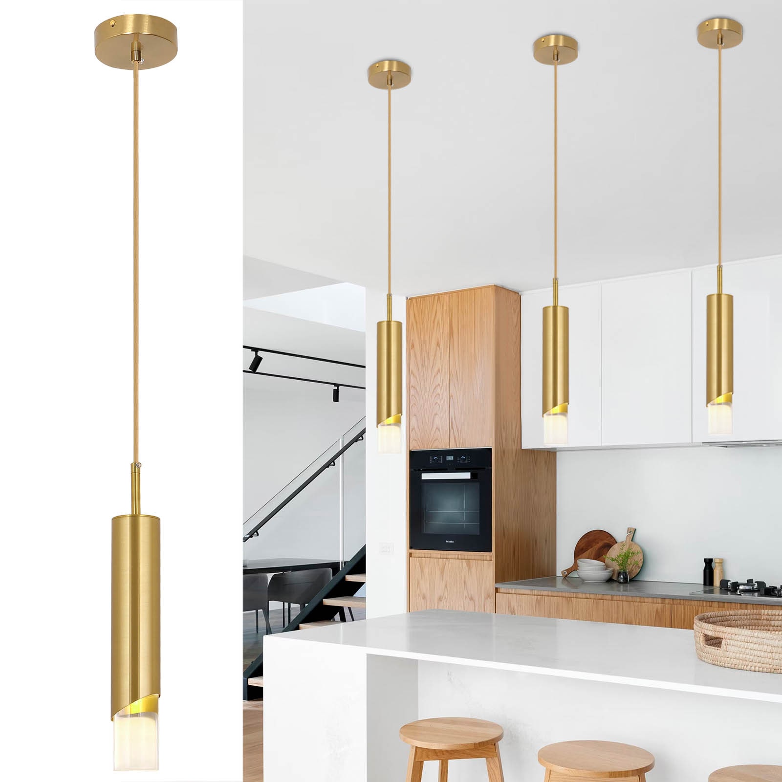 LamQee 06FTL0244AGD Pendant-Lights - View #2
