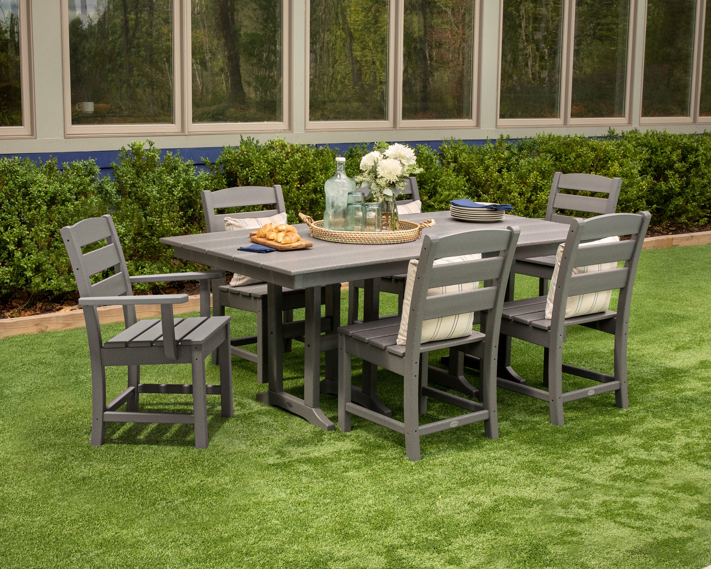POLYWOOD PWS516-1-GY Patio-Dining-Sets - View #2