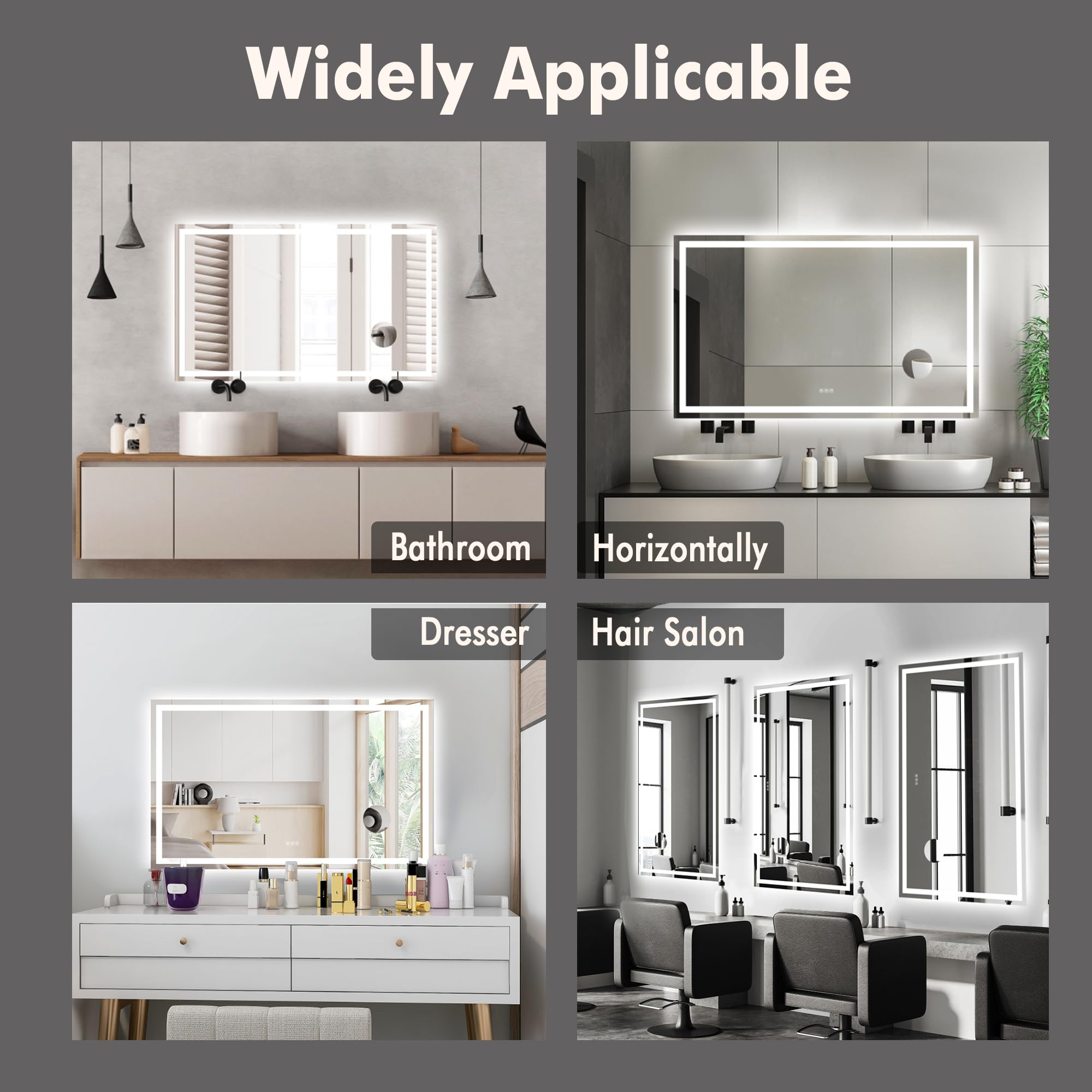 DEXSO ENCOREPHOBA3170 Framed-Bath-Mirrors - View #3