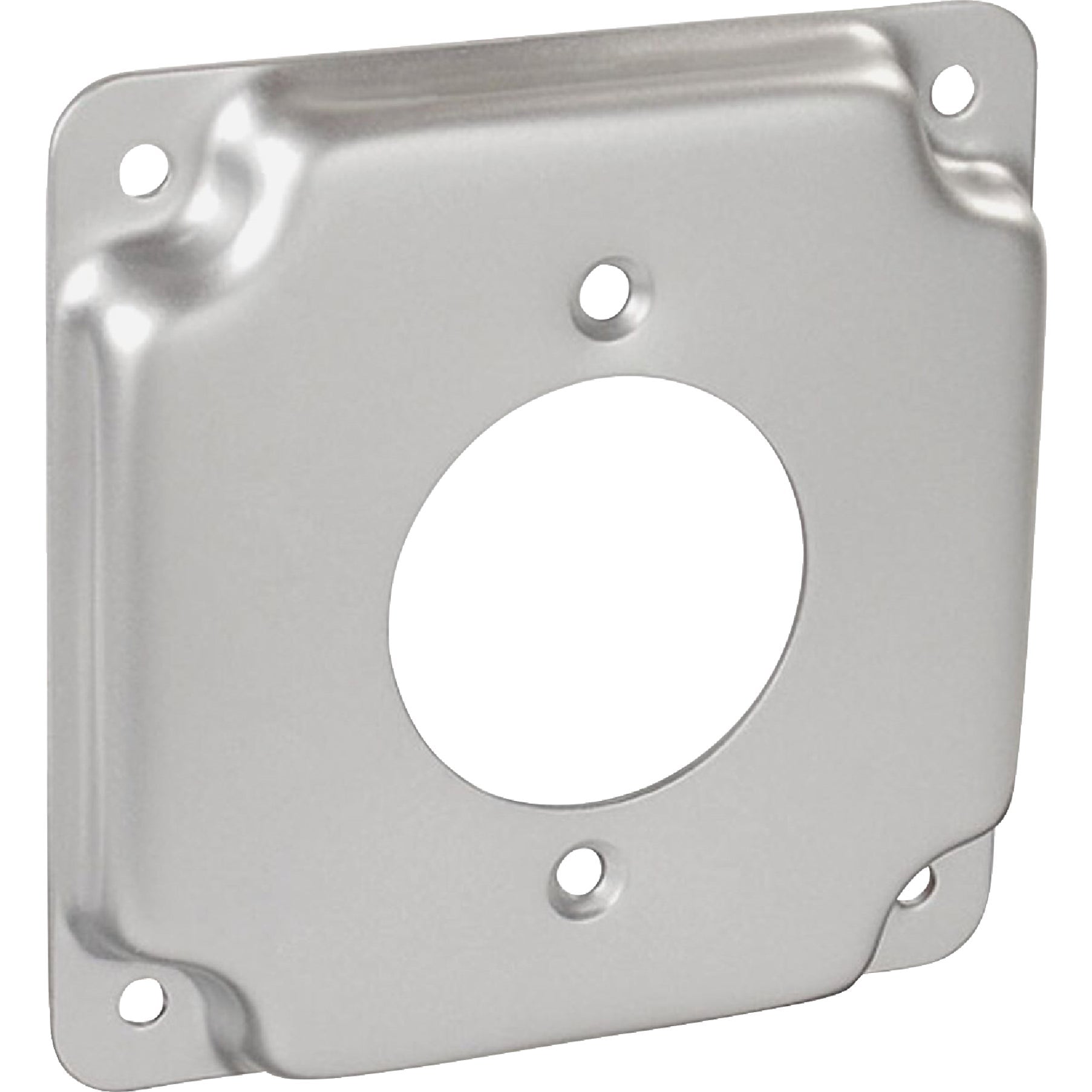 RACO Hubbell- 811C Square Cover 1/2 Raised Exposed Work One 30 Amp Locking Receptacle 1.719 Diameter 4 (Pack of 10) #811C-0BFF