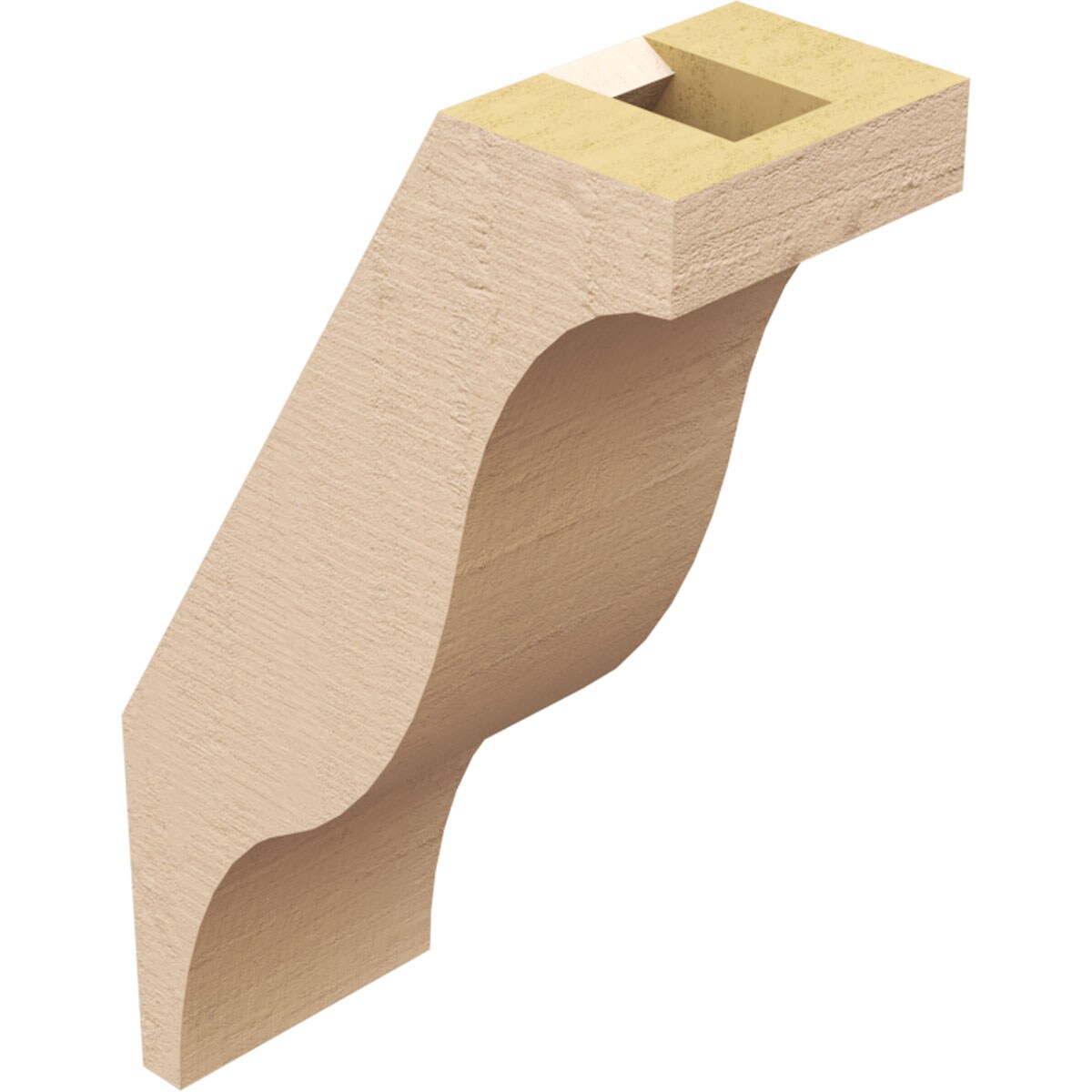 Ekena Millwork BRCUR03X06X10FSTRCPR braces - View #6