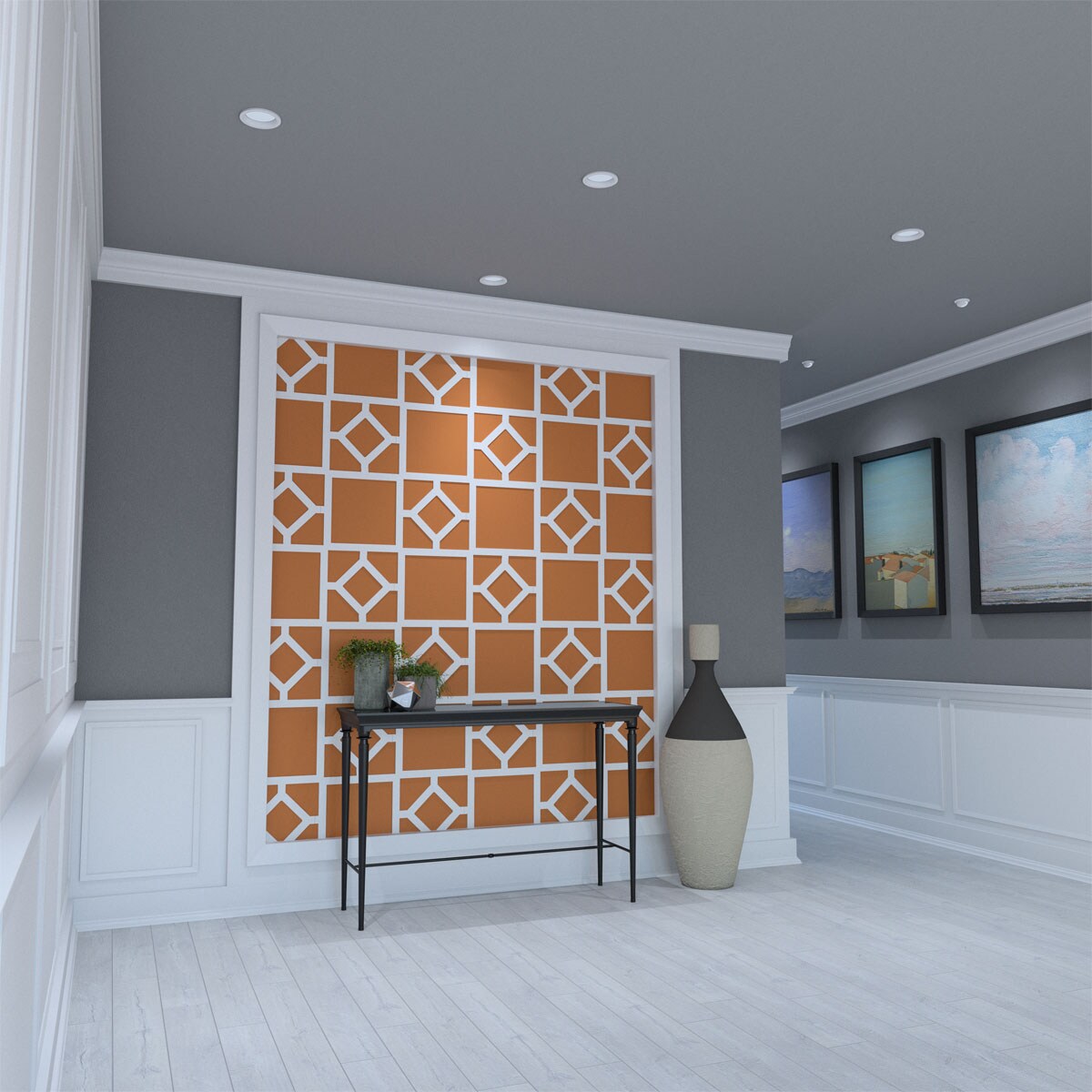 Ekena Millwork WALP16X16ARC Wall-Panels - View #3