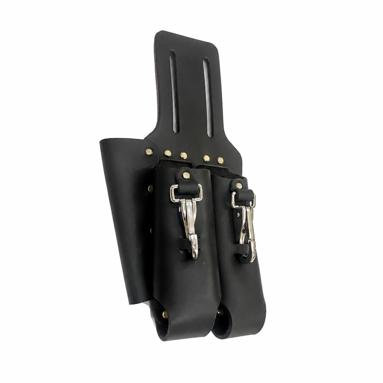 Avid Power Saddle Leather 3 Pocket Tool Holder With Quick Release Snaps