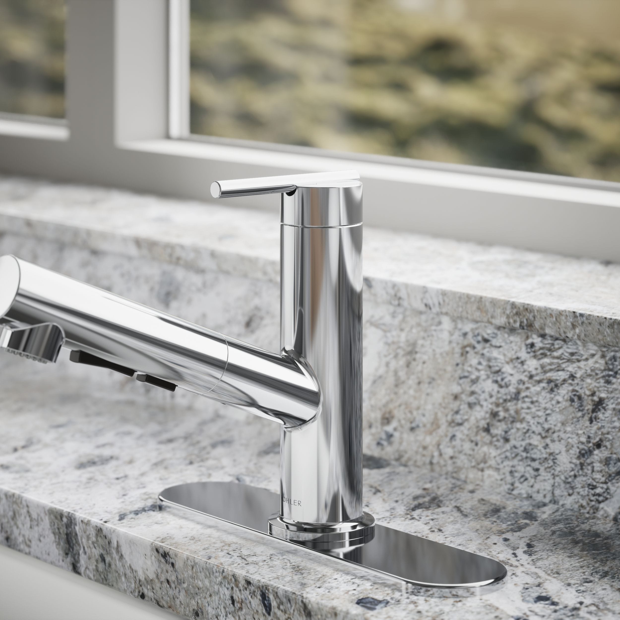 KOHLER K-22976-CP Kitchen-Faucets - View #6