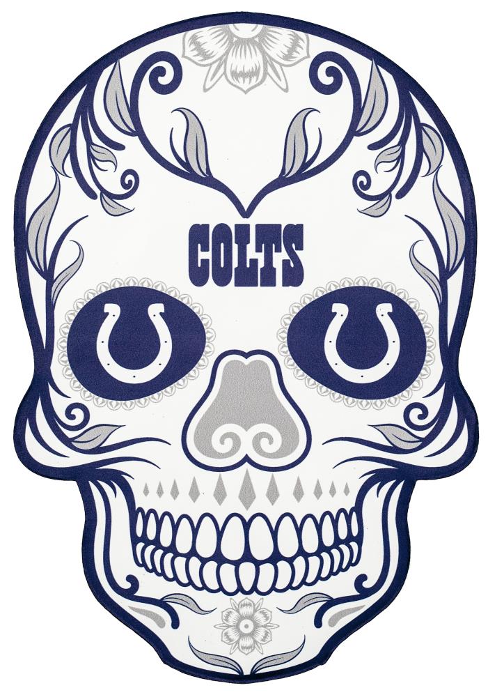 Baltimore Ravens 12'' Sugar Skull Sign