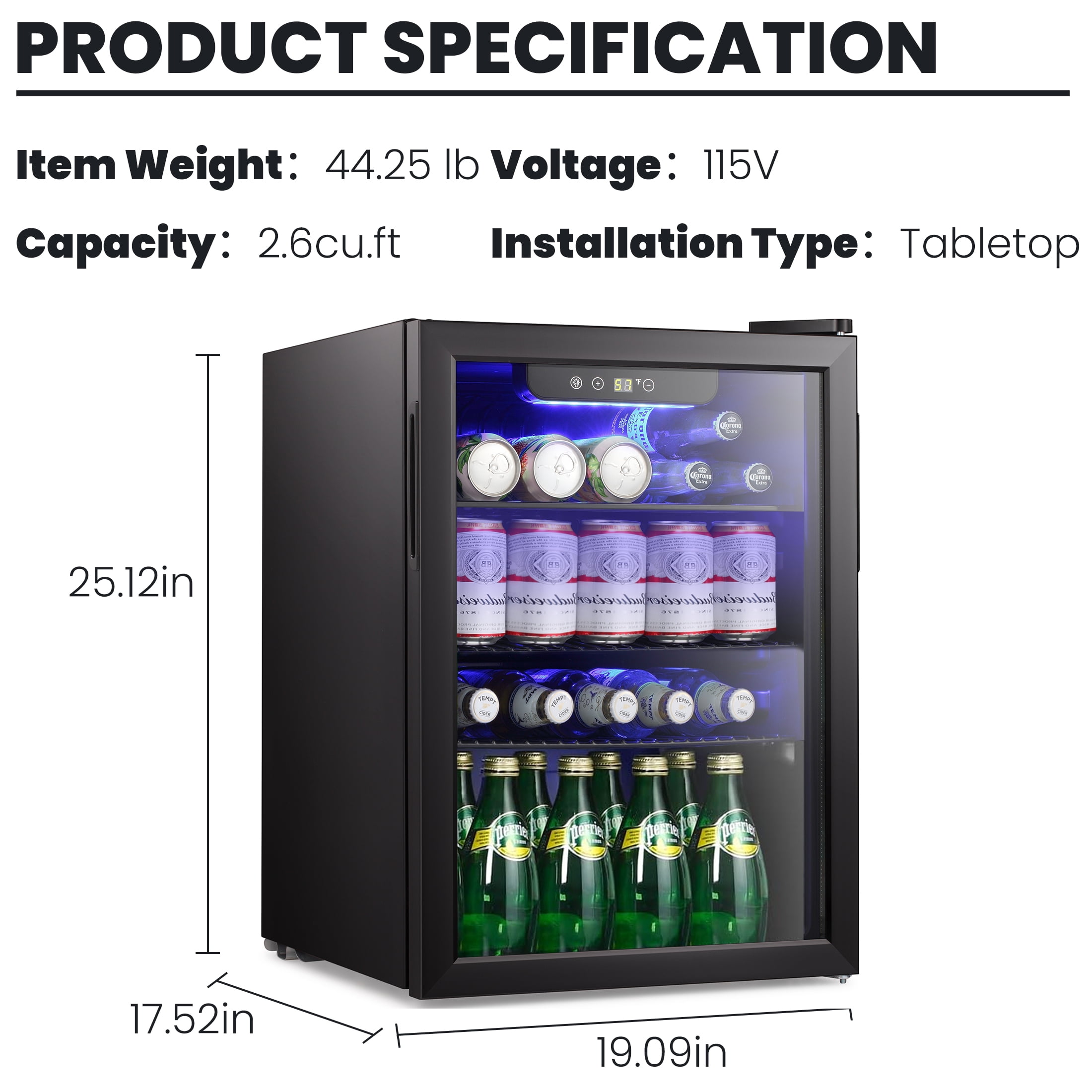 COWSAR LSW5870BH Beverage-Dispensers - View #8