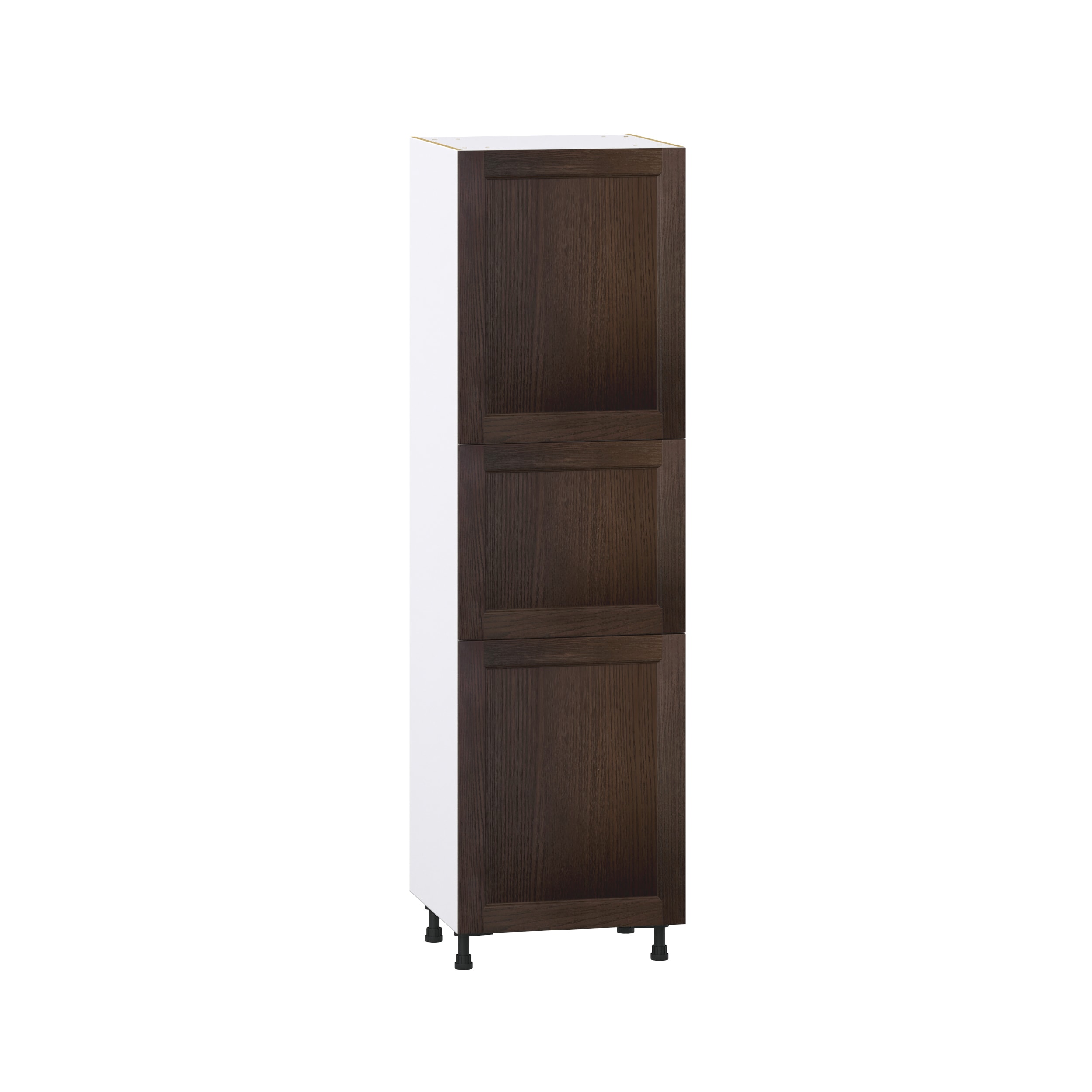 Hugo&Borg Montclaire 24-in W x 84.5-in H x 24-in D Wood Pantry Fully Assembled Cabinet (Recessed Panel Shaker Door Style)