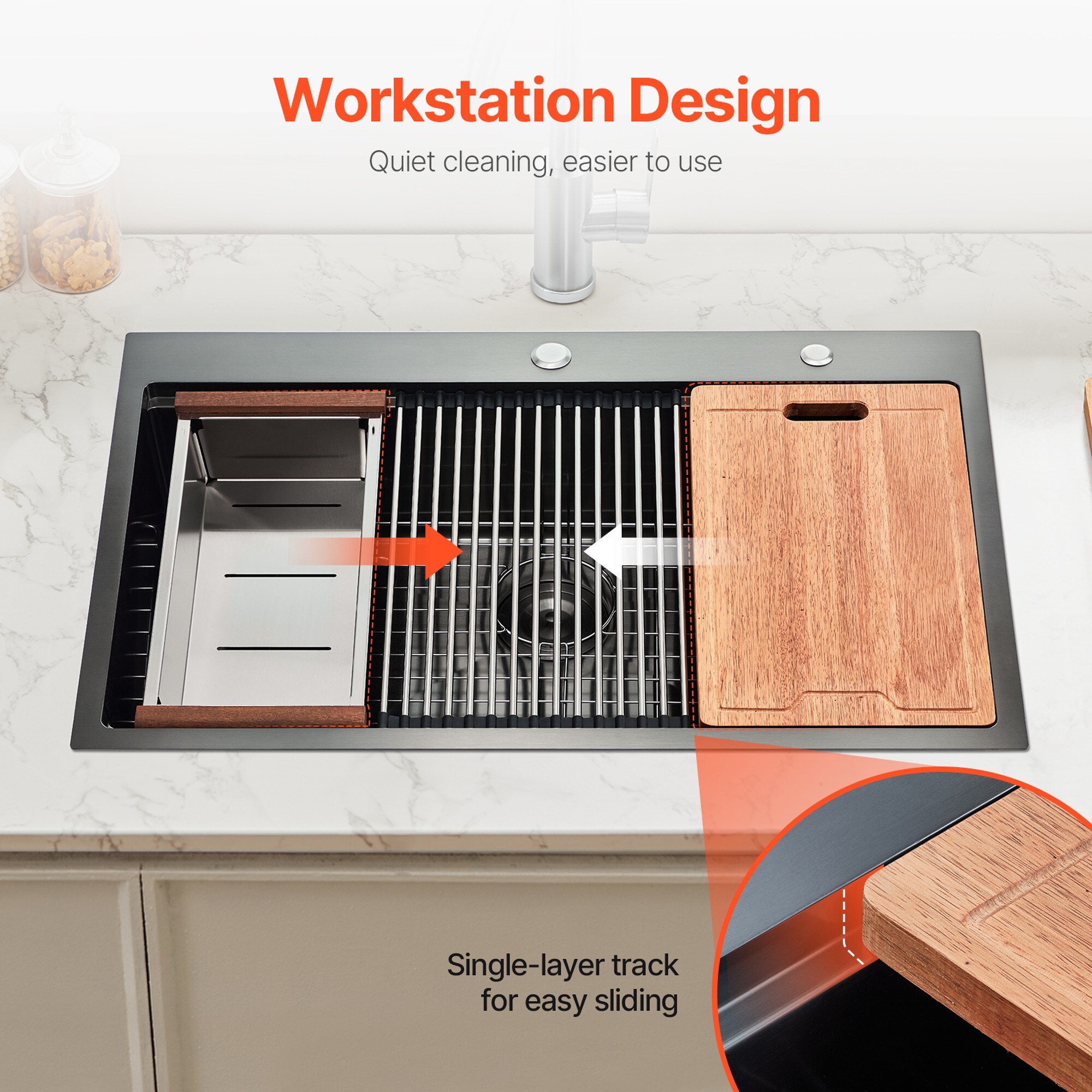 Numhew NHLYNN42422 Kitchen-Sinks - View #8