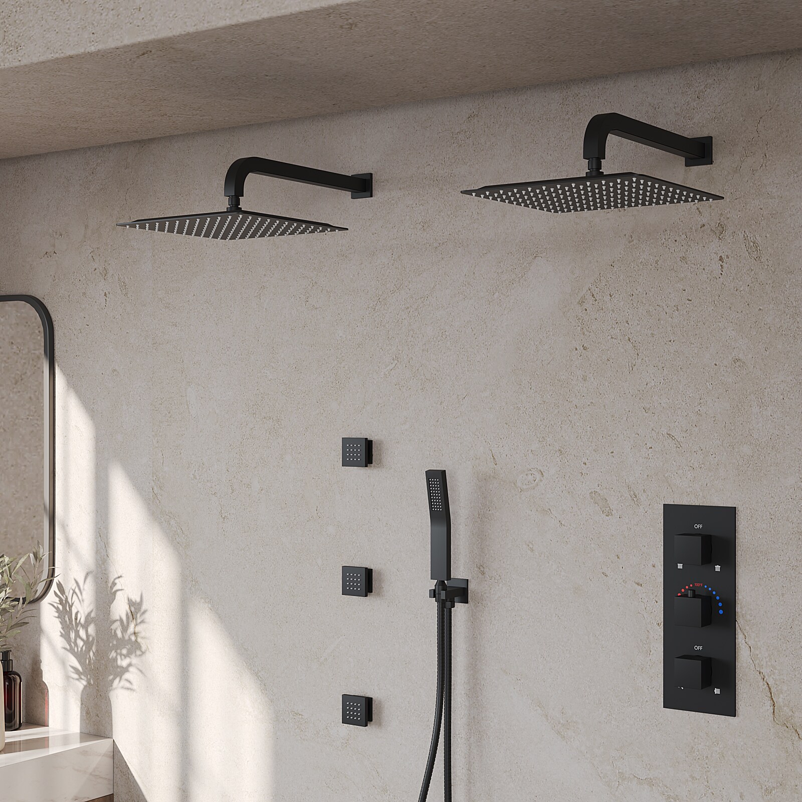 GRANDJOY SGF10GJ-68-BL12 Tub-Shower-Faucets - View #13