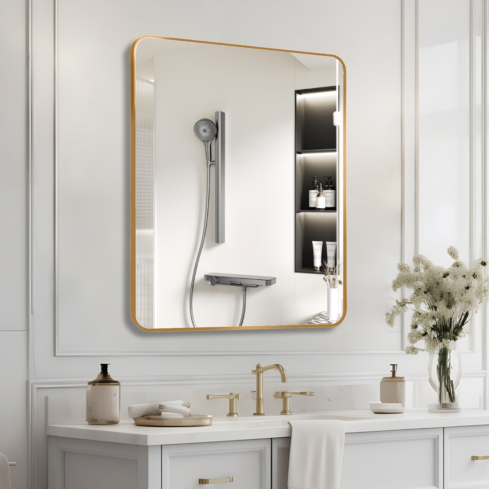 Clihome CL-804562 Framed-Bath-Mirrors - View #4