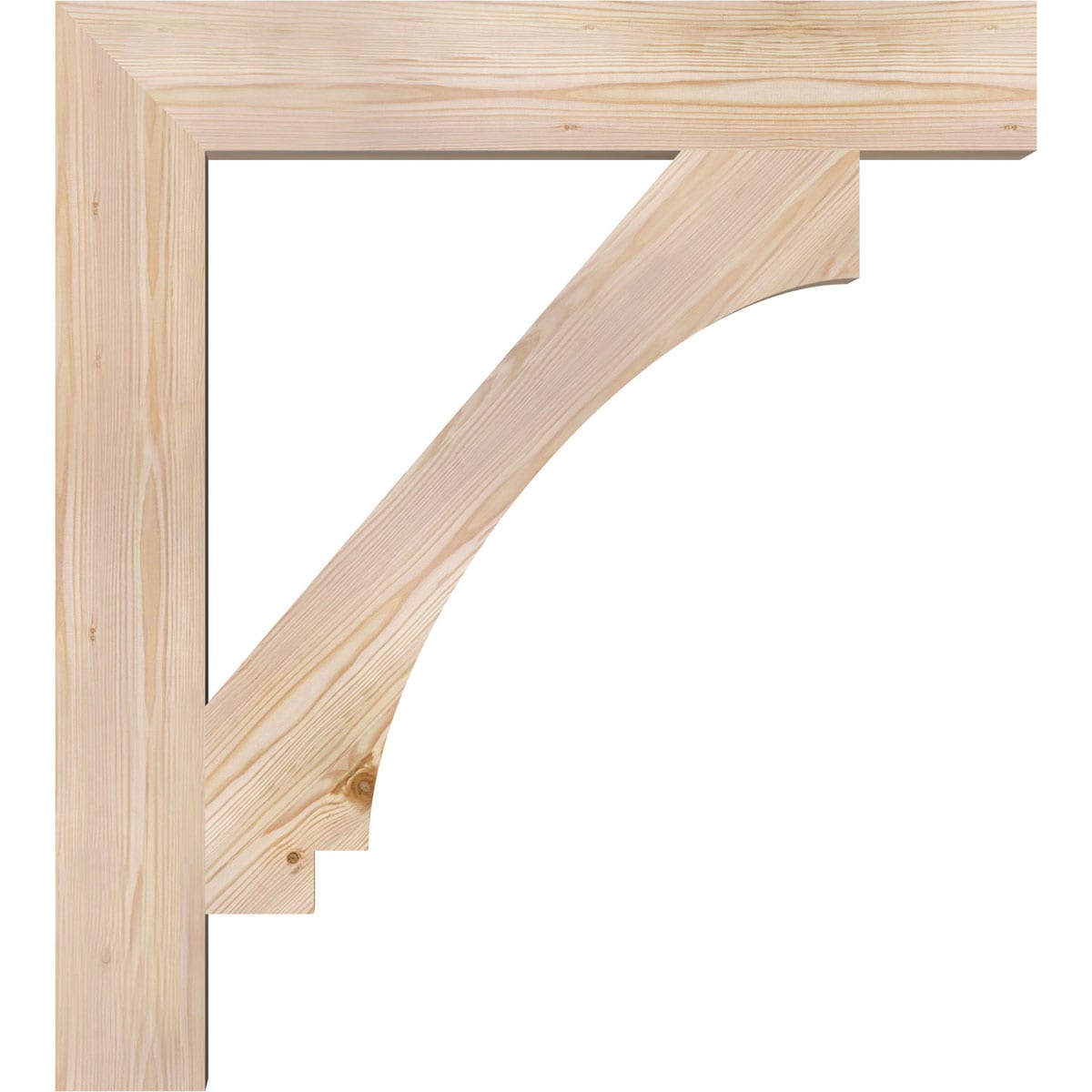 Ekena Millwork BKT06X36X40IMP05SDF Exterior-Brackets-Braces - View #3