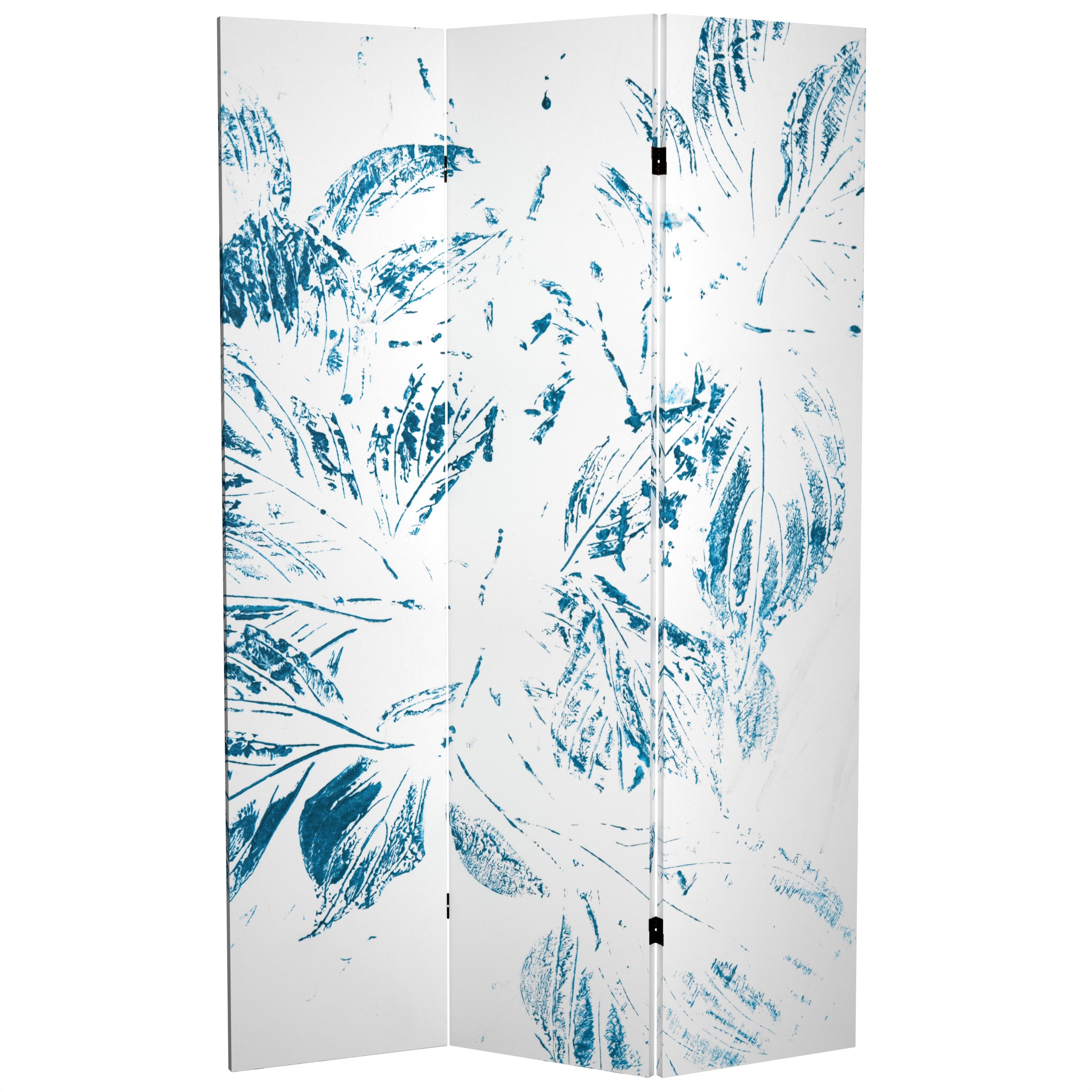 Red Lantern CAN-GITA4 6-Panel Printed Canvas Fabric Folding Contemporary/Modern Style Room Divider