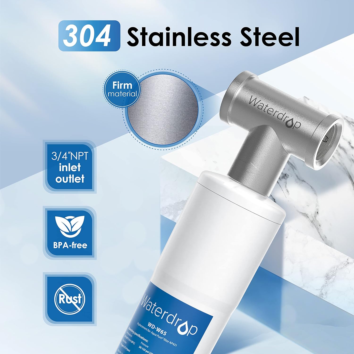 Waterdrop B-WD-8065S Water-Soften-Filter-Accessories - View #4