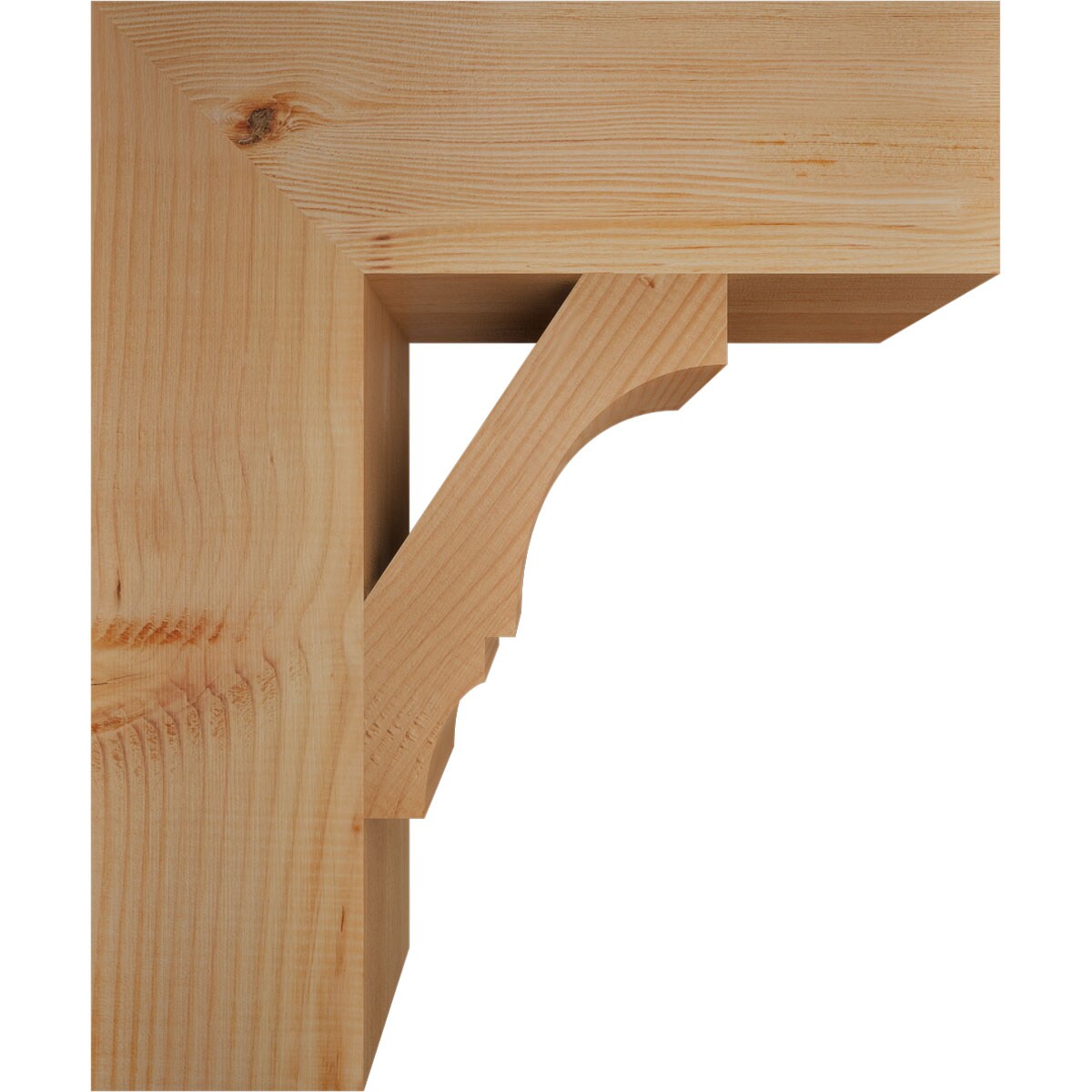 Ekena Millwork BKT06X20X24BOA05SDF Exterior-Brackets-Braces - View #3