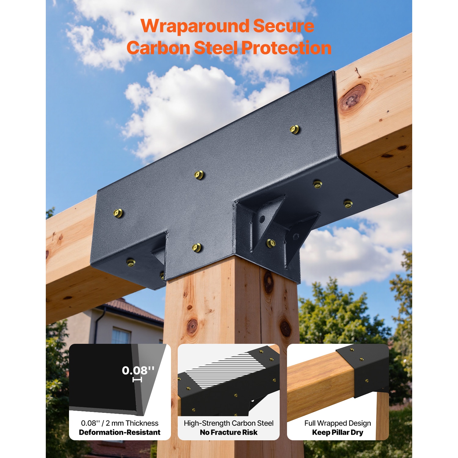 VEVOR LPJJ2PCS4X4I422POV0 Pergola-Parts-Accessories - View #5