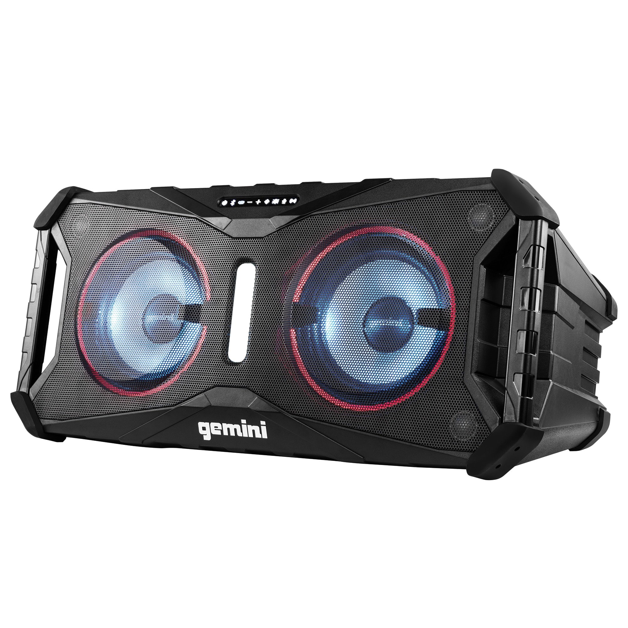 Gemini GCISOSP8BLK SoundSplash 400 -Watt Smart Bluetooth Indoor/Outdoor Portable Speaker in Black