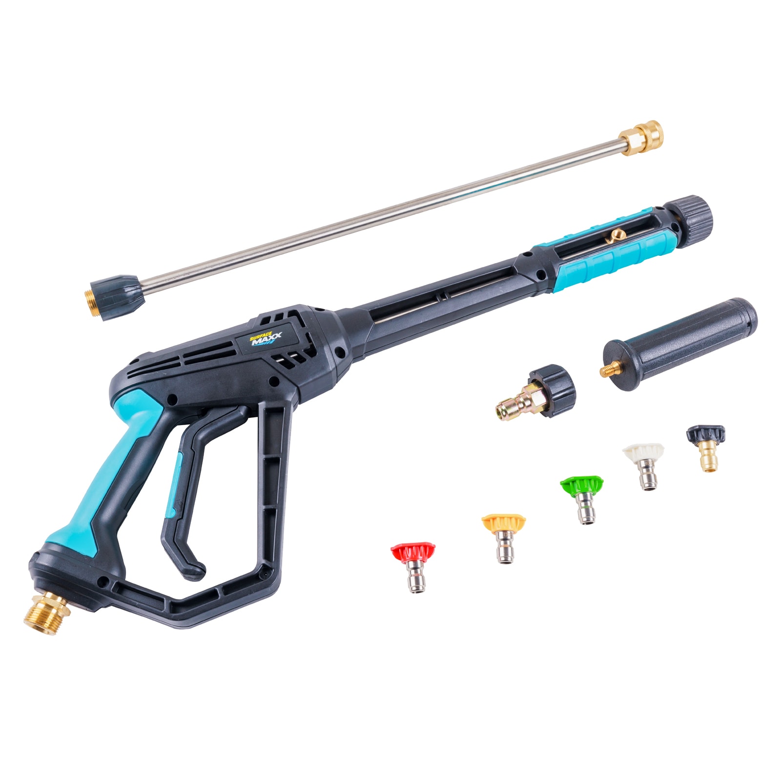 SurfaceMaxx 4500 PSI Plastic Pressure Washer Spray Gun Kit in the Pressure  Washer Spray Guns & Wands department at Lowes.com