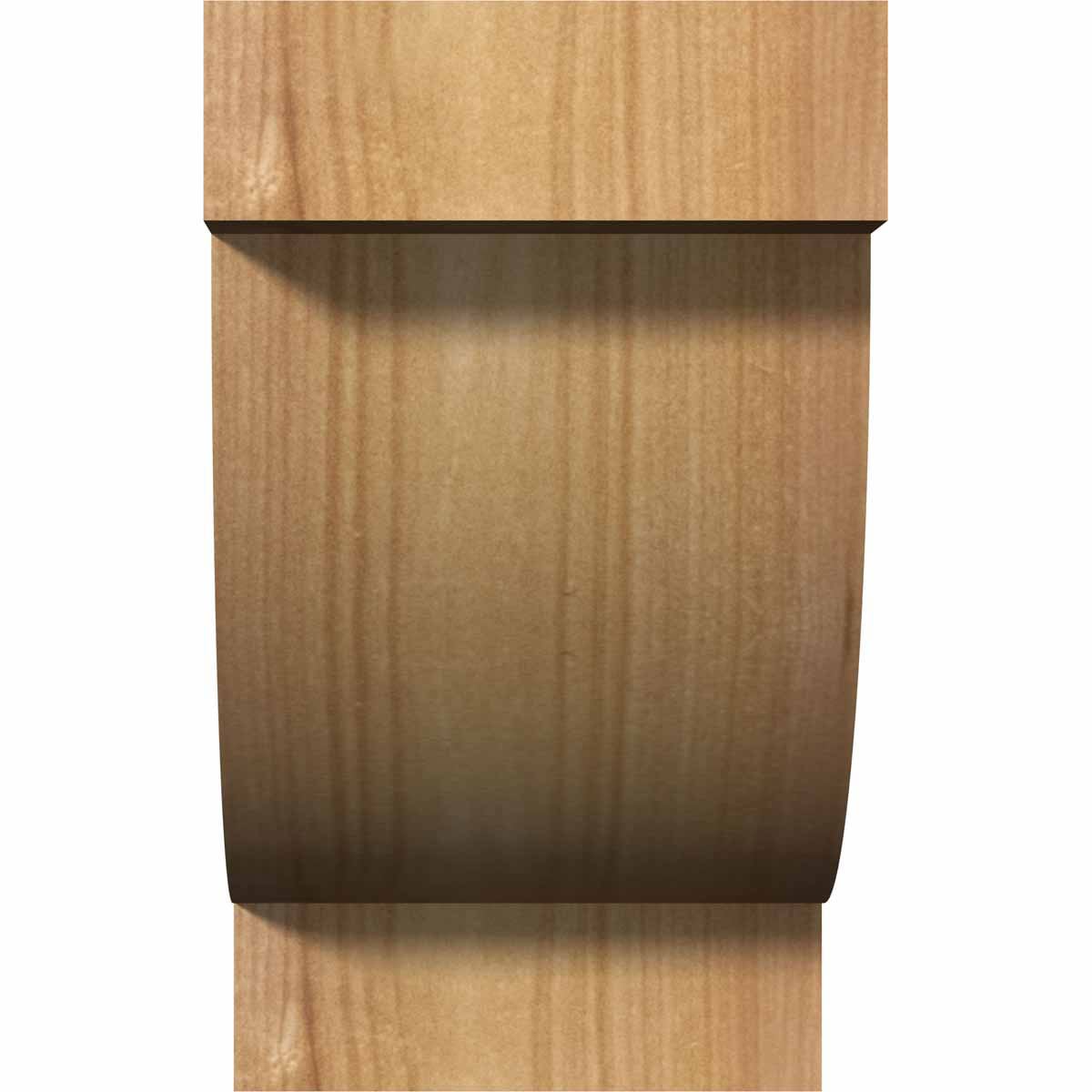 6" x 6" Smooth Western Red Cedar Corbel