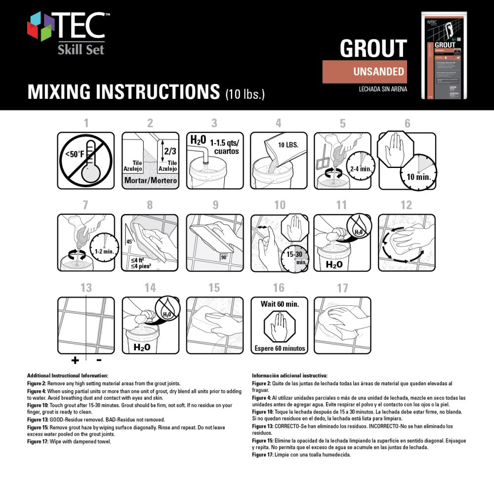 TEC 3300843325 Grout-Tile - View #3