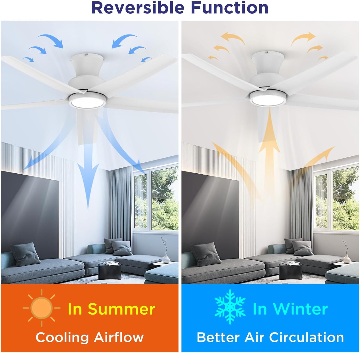 TALOYA TLY-WF-WH-X52 Ceiling-Fans - View #4