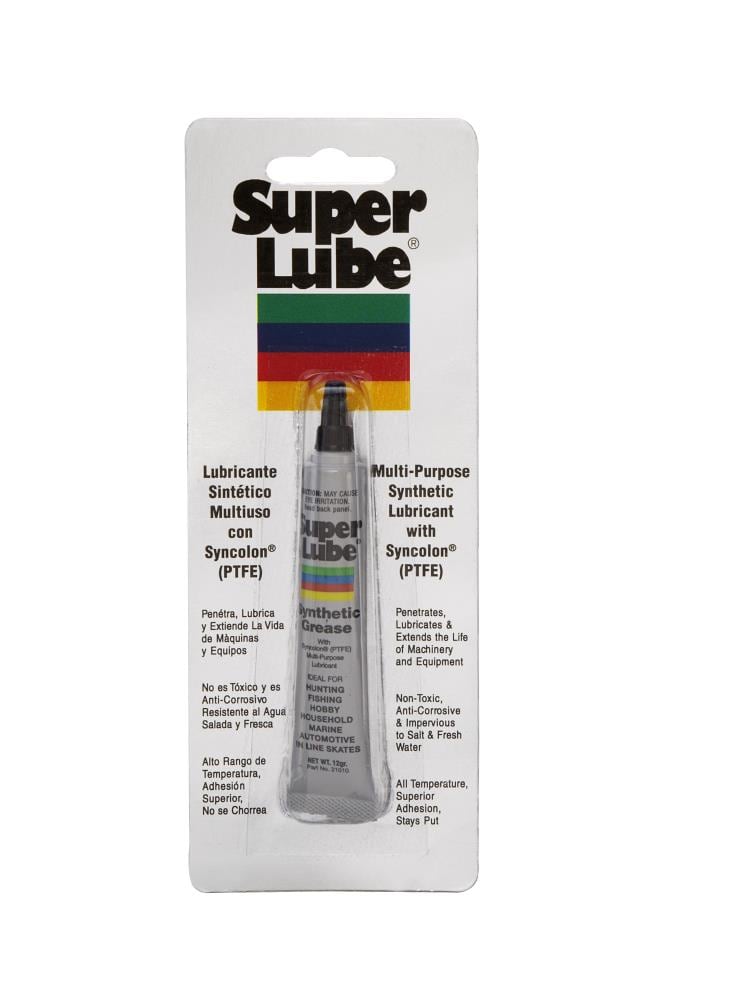 Super Lube 0.2-oz Nlgi 2 Synthetic Grease Ptfe in the Hardware Lubricants  department at