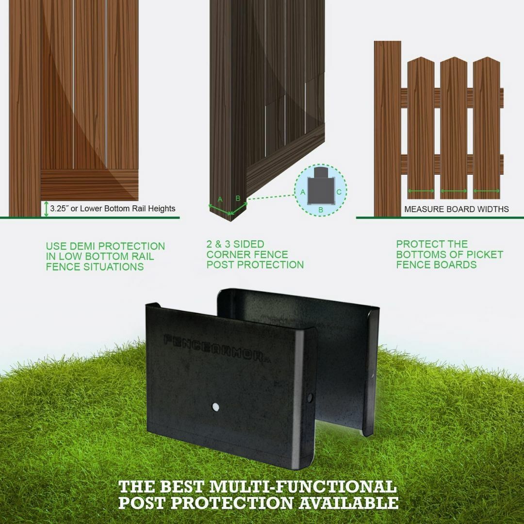 Fence Armor FA4X4WDBMB Fence-Hardware - View #2