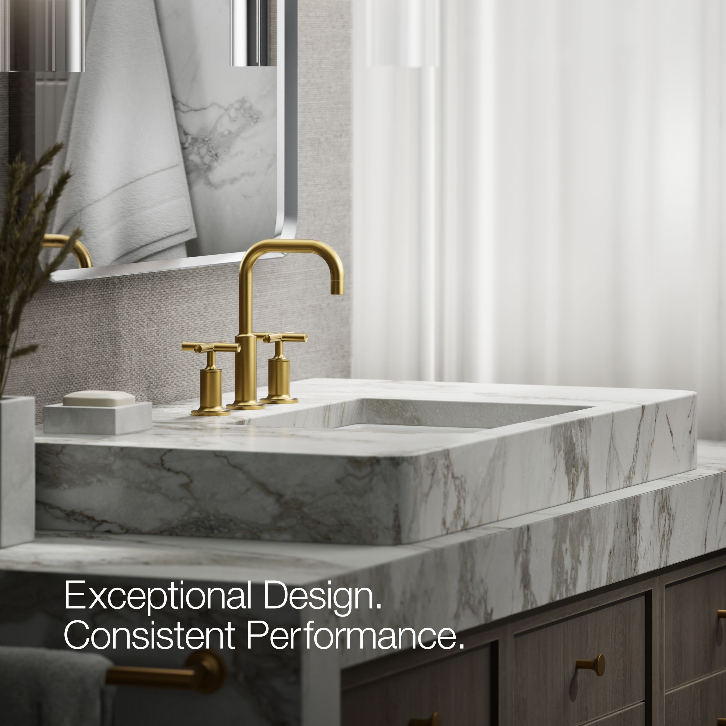 KOHLER K-14406-3-2MB Lavatory-Faucets - View #4