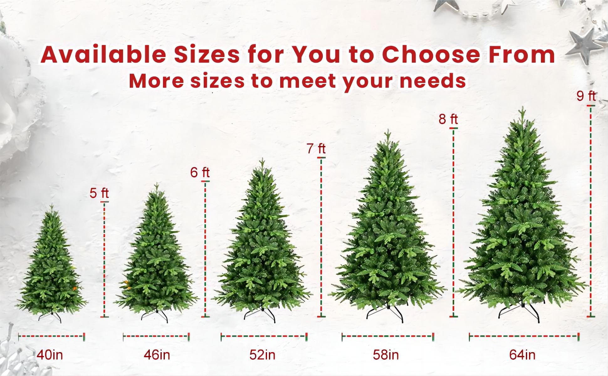 WELLFOR GD-X4YZ2-WH Artificial-Christmas-Trees - View #11