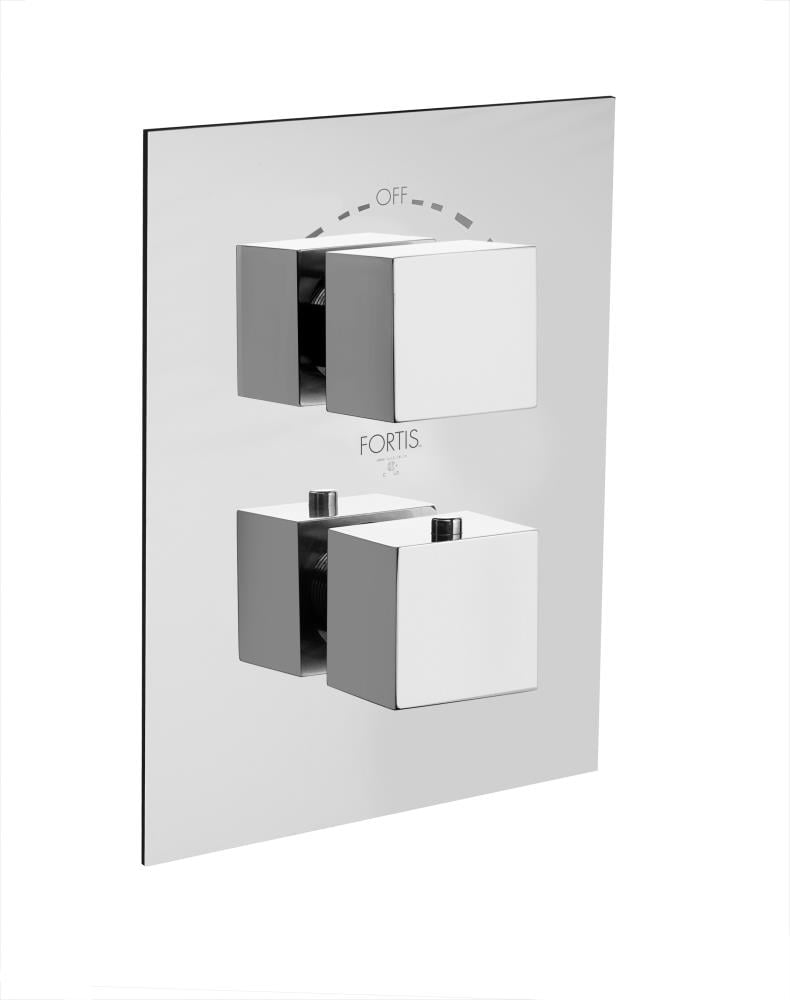 LaToscana QUCR691 Quadro 1/2-in ID 1/2-in OD Brass Thermostatic Mixing Valve