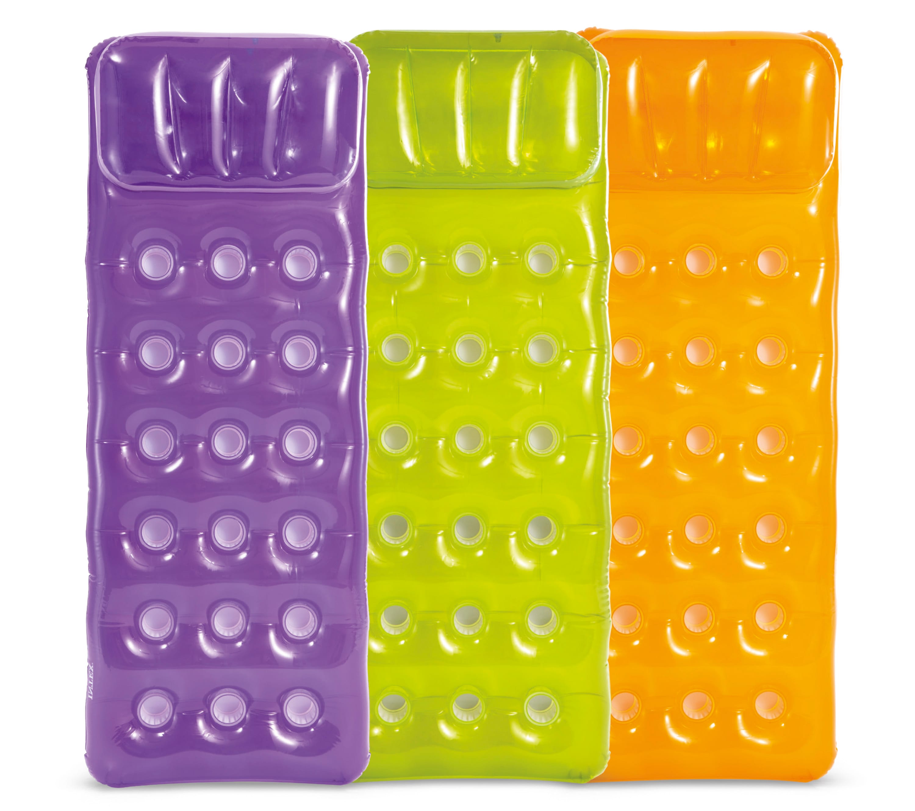Intex Assorted Color Inflatable 18-Pocket Pool Lounger