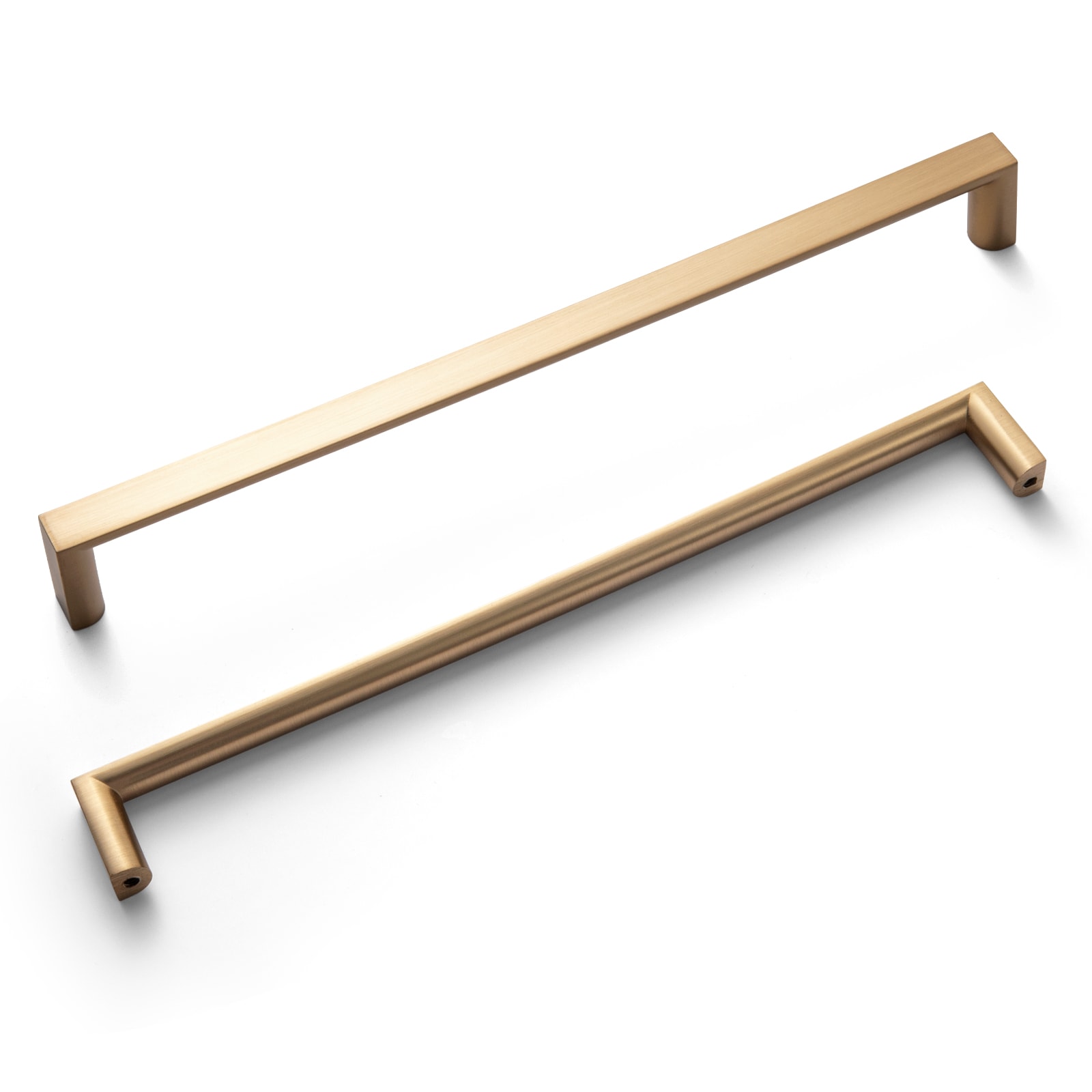 Miaokesen 1022UBR-224 8-13/16-in , 224mm Center to Center Champagne Bronze Novelty Handle 6 -Pack