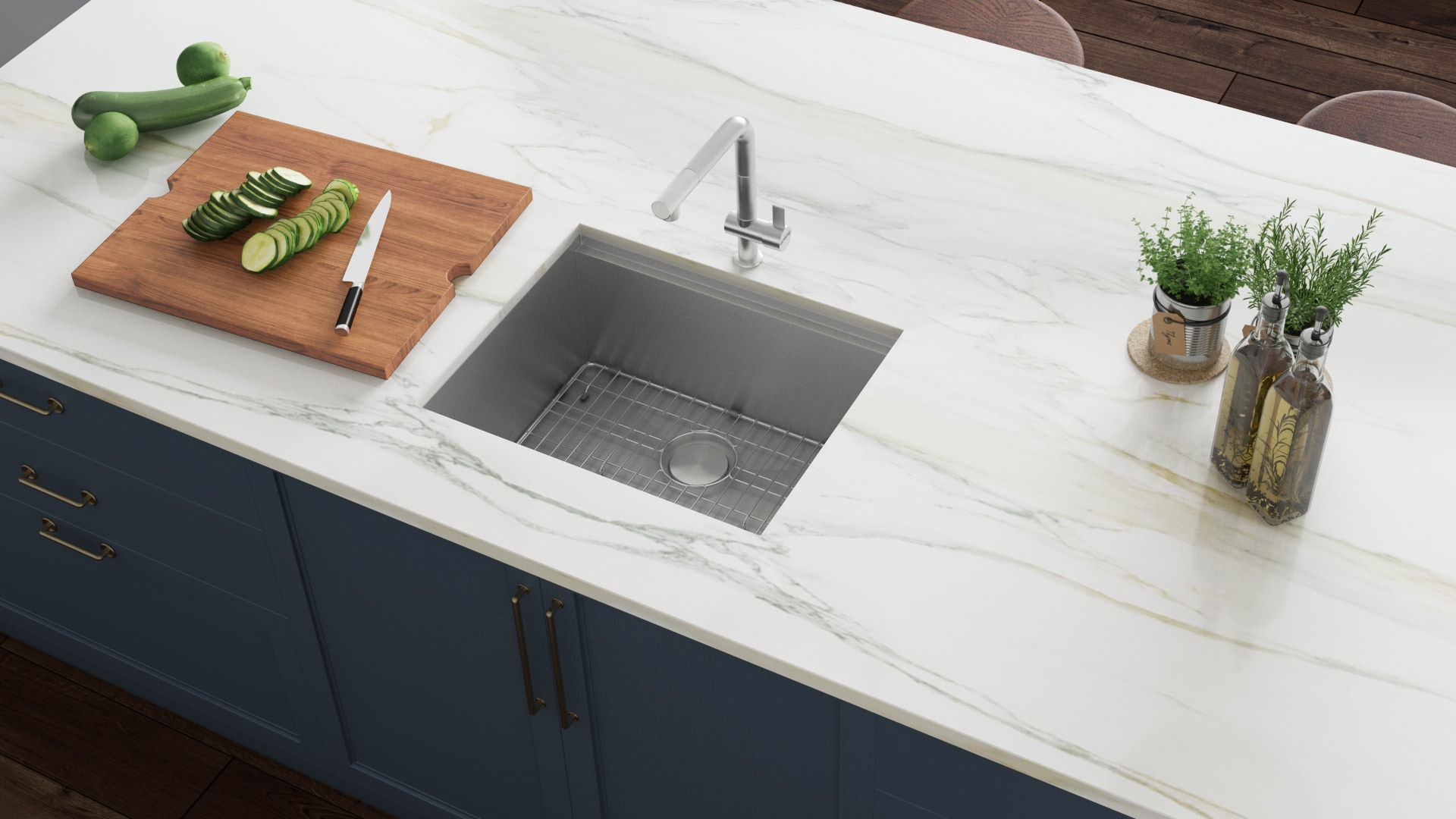 Ruvati RVH8319 Kitchen-Sinks - View #6