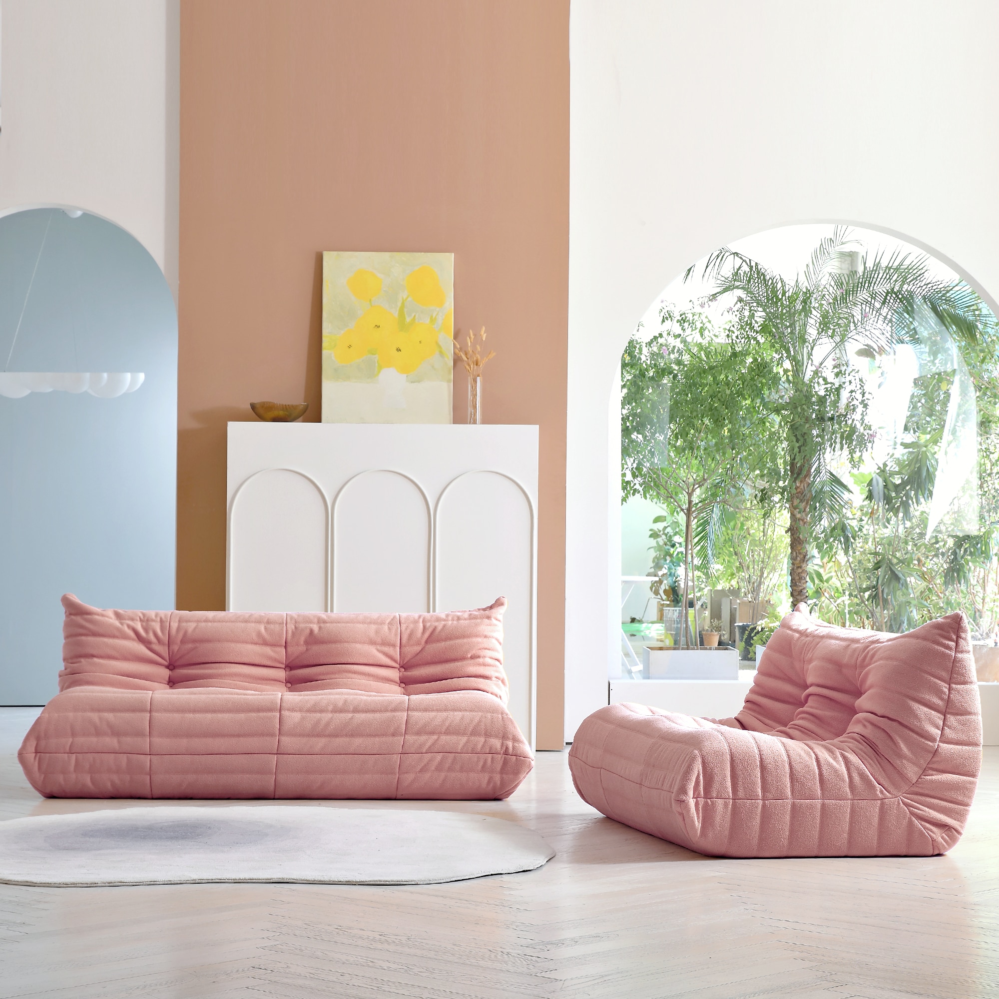BuotiqHom DH-S3-117PK Sofas-Loveseats - View #2