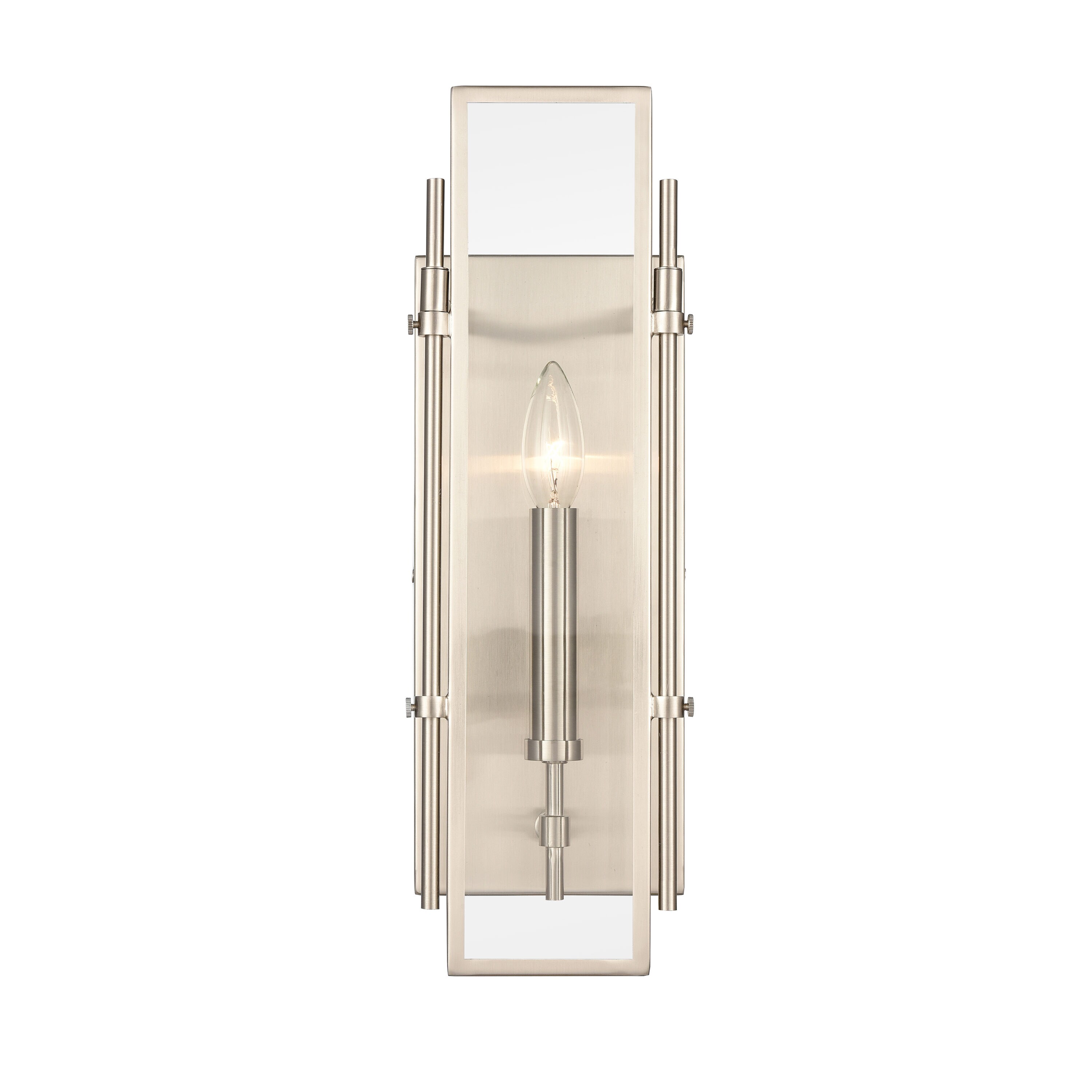 Westmore by ELK Lighting LW-220711283 Murtha 8-in W 1-Light Matte Black Transitional Wall Sconce