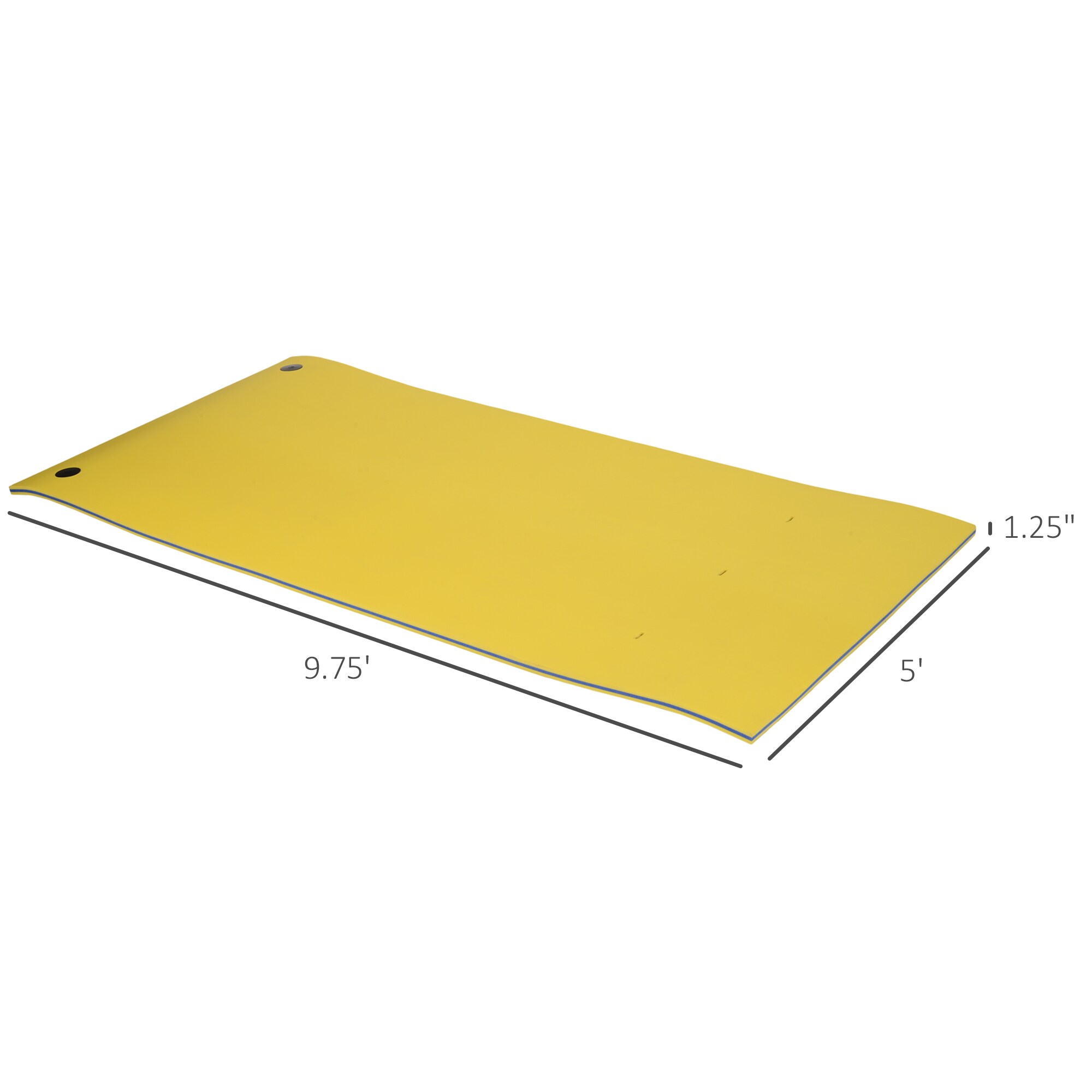 HomCom A34-003YL Pool-Toys-Floats - View #3