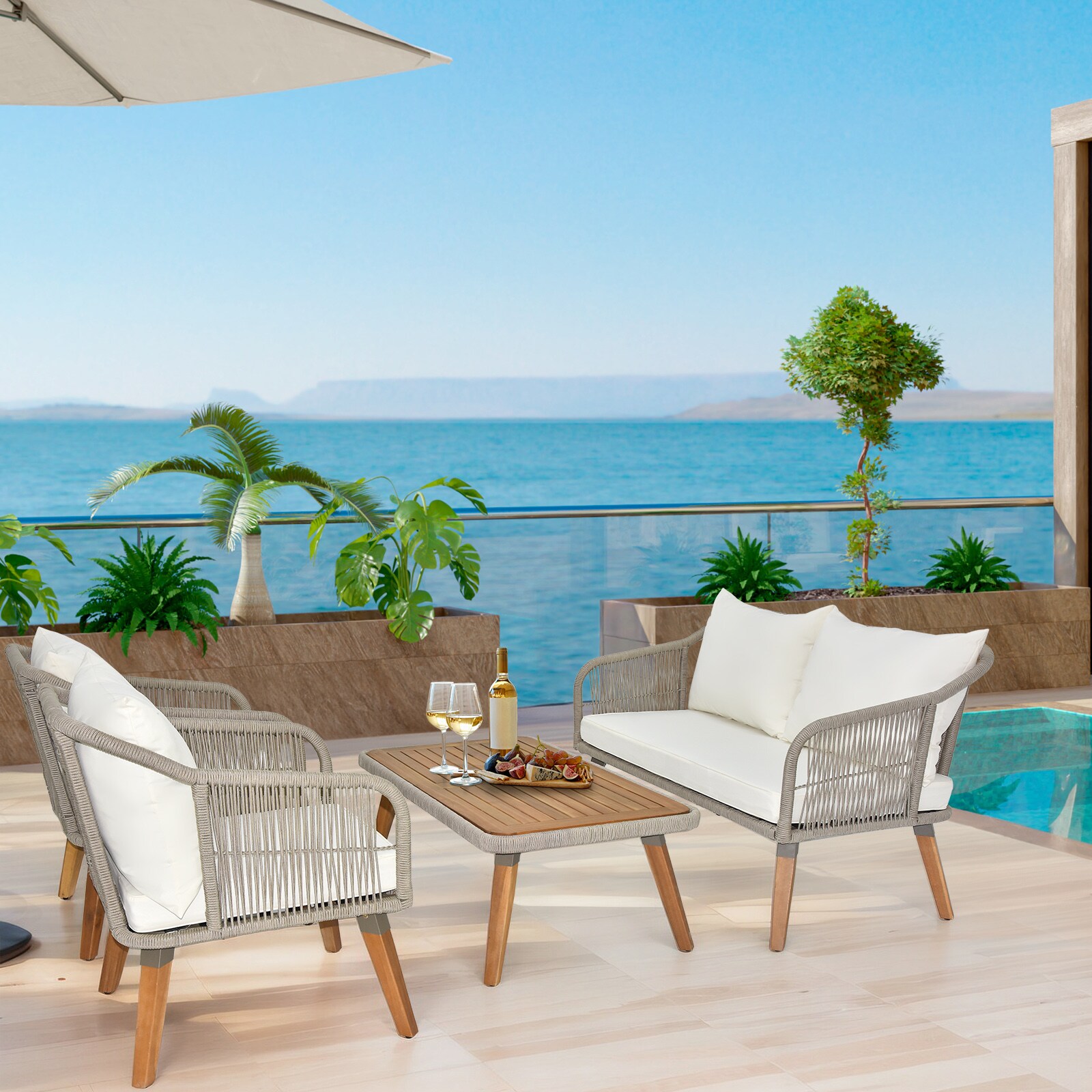 Winado LO1G56000733+734 Patio-Conversation-Sets - View #3