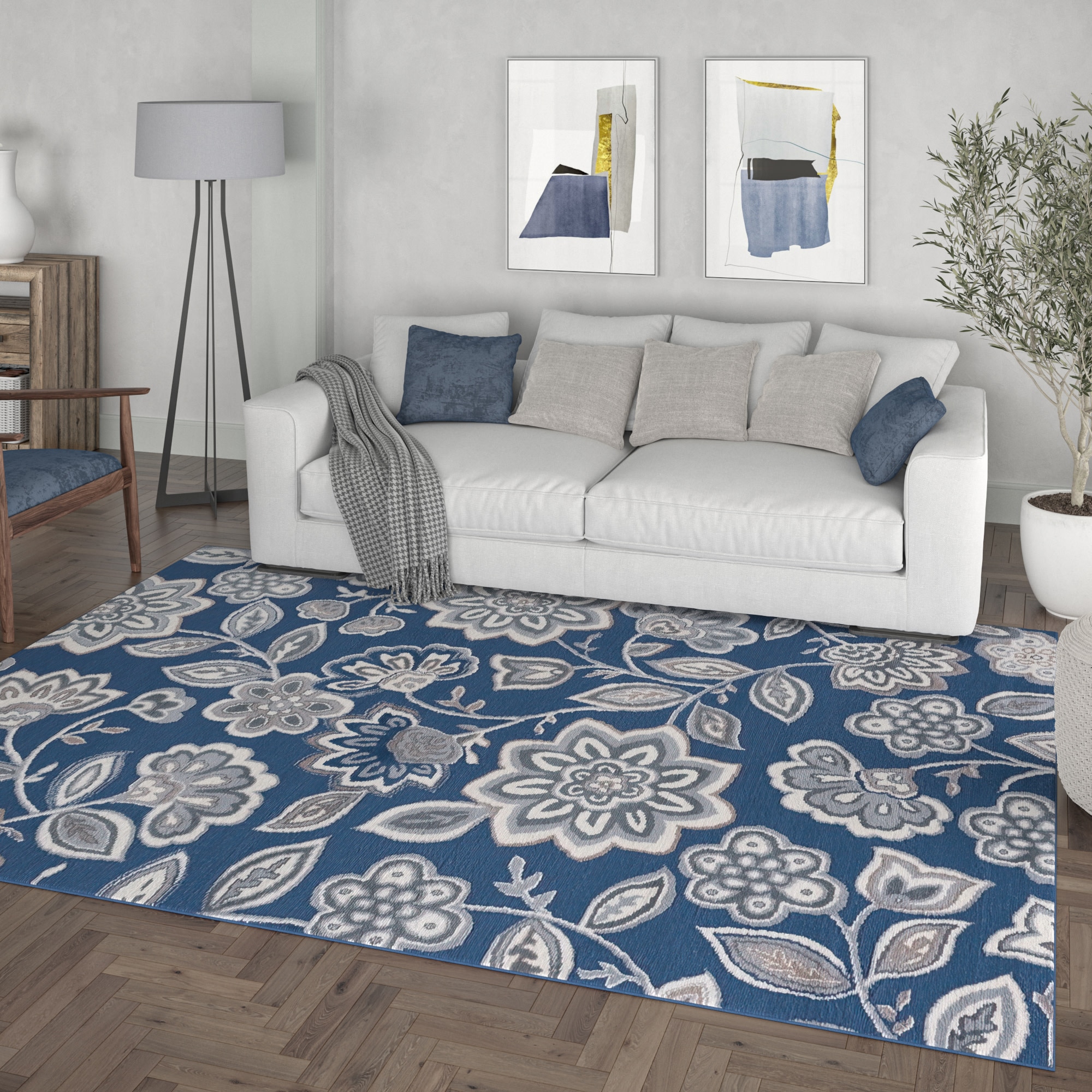 Tayse MDN3407 2X8 rugs - View #7