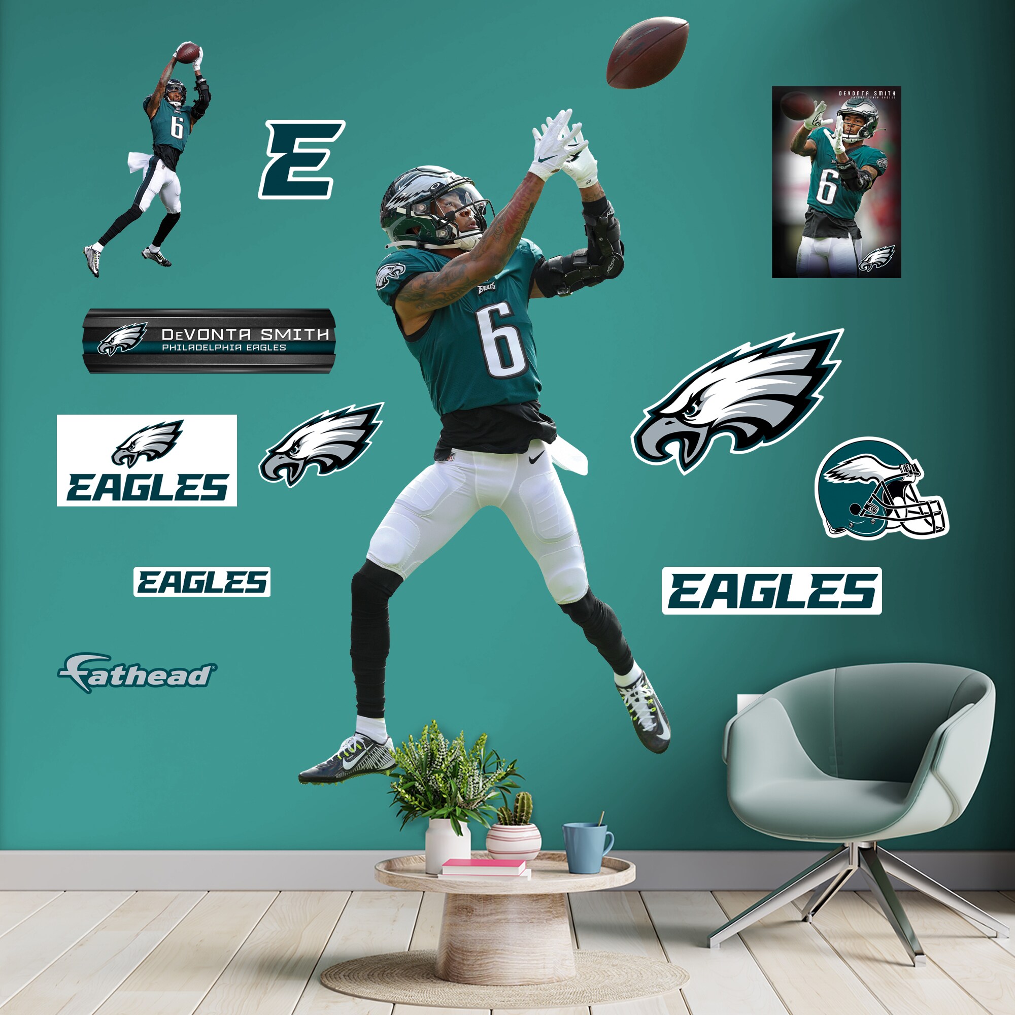 Fathead 1900-03387-001 32-Inches W x 50-Inches H Self-adhesive Multiple colors/finishes Sports Wall Decal