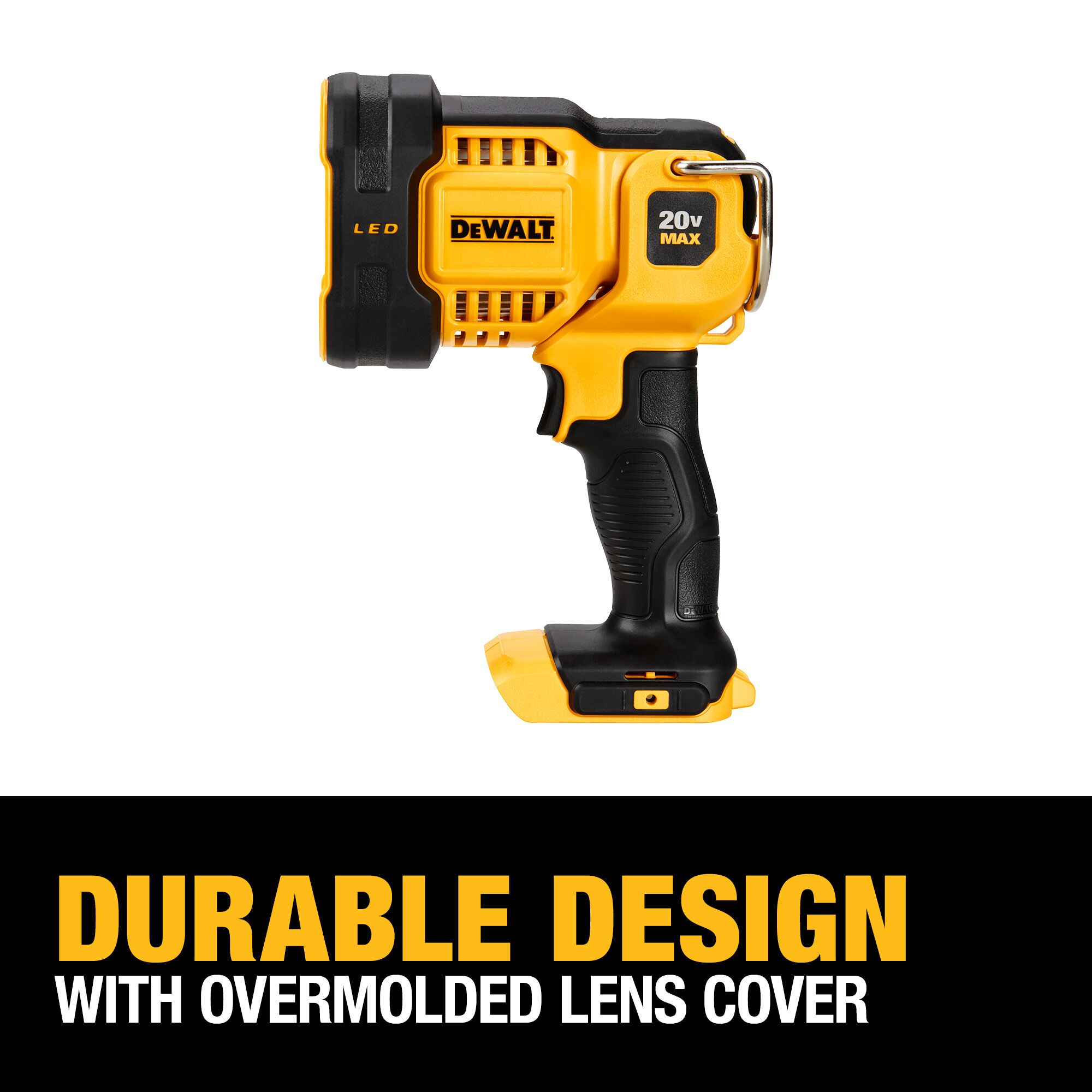 DEWALT 20-volt Max Battery Packs Cordless 1000-Lumen LED Rechargeable Power  Tool Flashlight in the Power Tool Flashlights department at