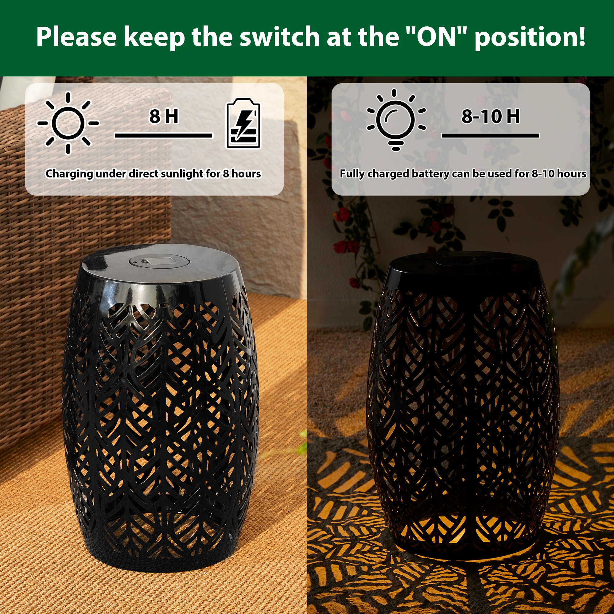 Glitzhome 2029500041 Garden-Stools - View #10