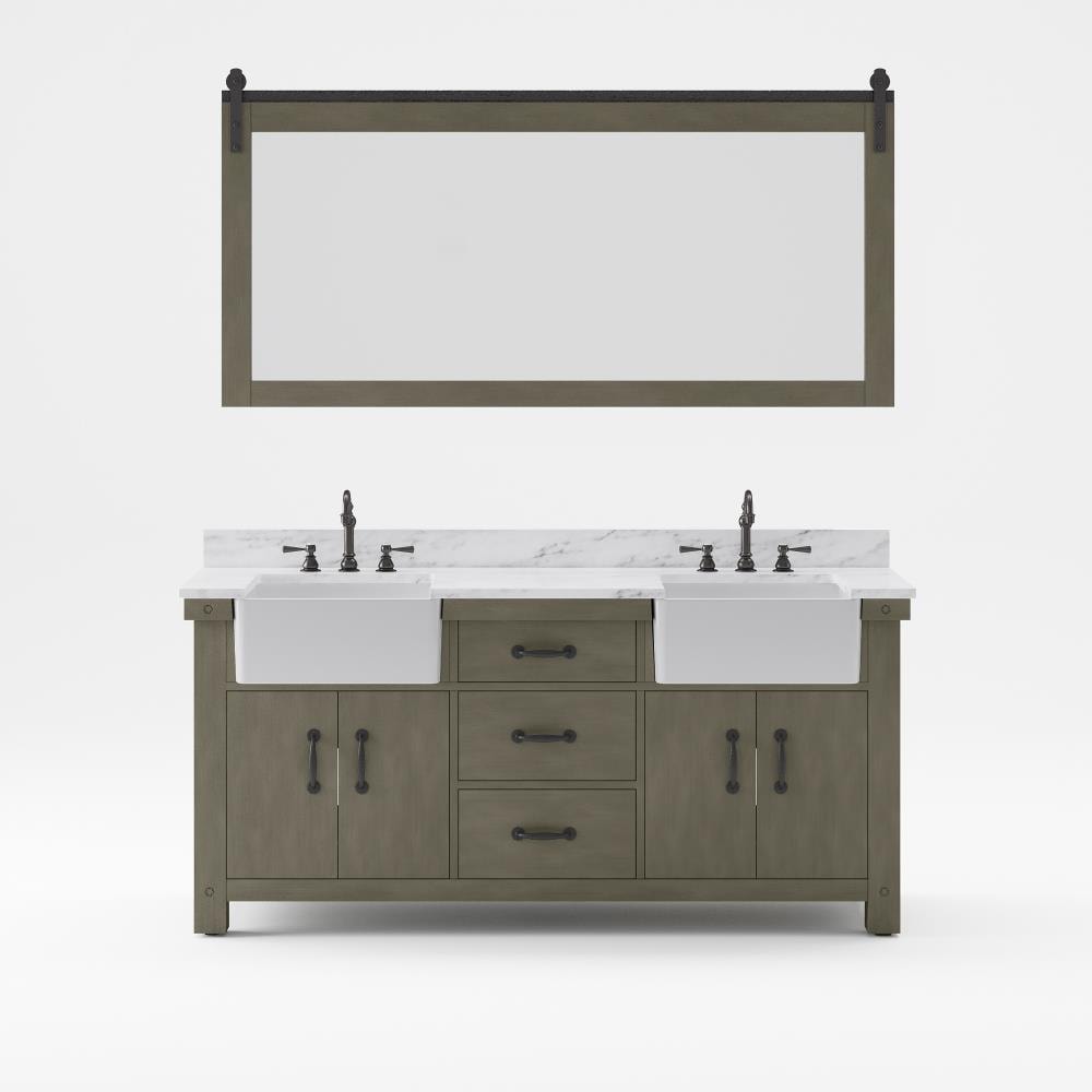Water Creation PY72CW03GG-P72TL1203 Bath-Vanity-Combo - View #2